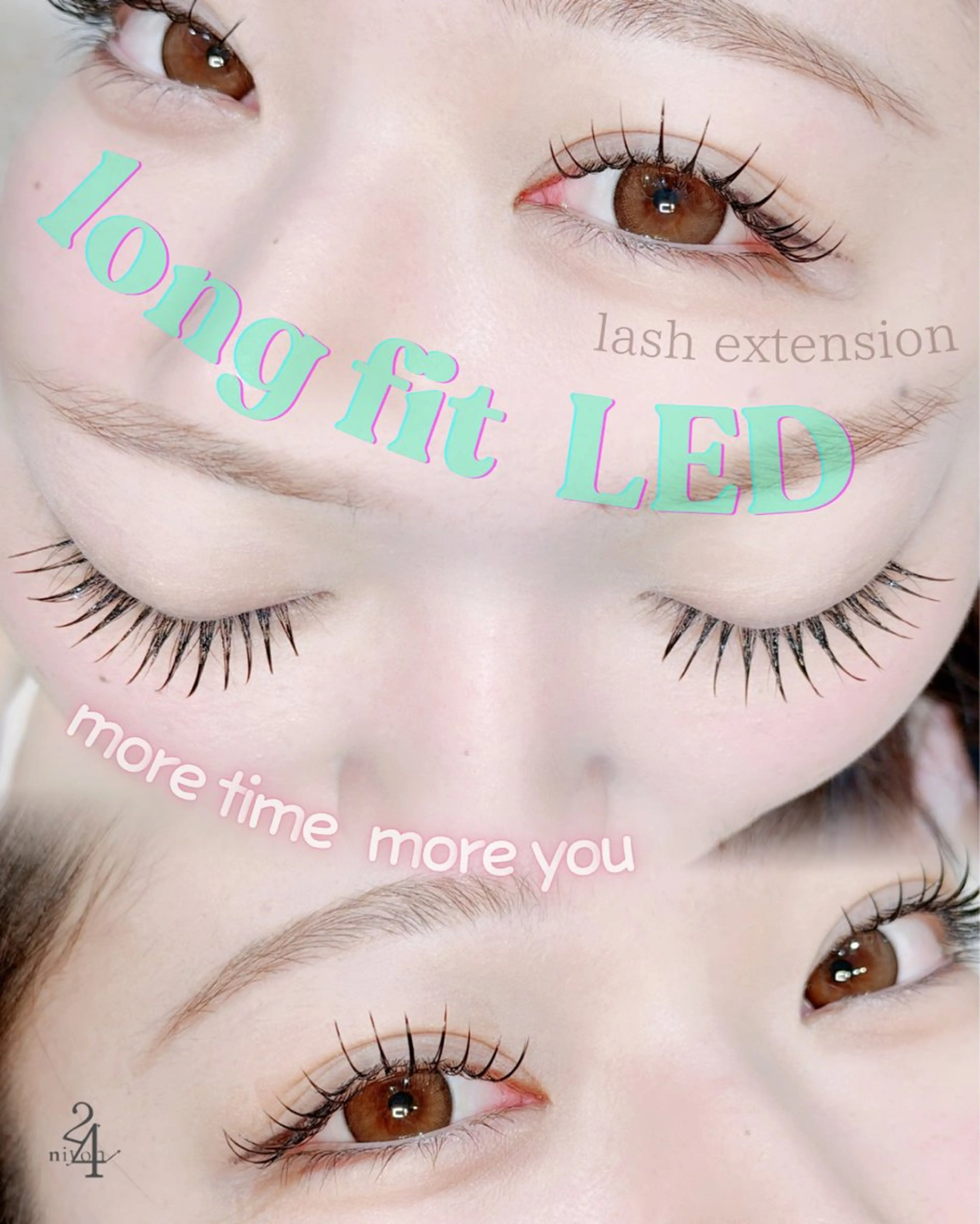 マツエク・マツパ フラットラッシュ hikari大宮 _高持続まつ毛のマツエク・マツパデザイン