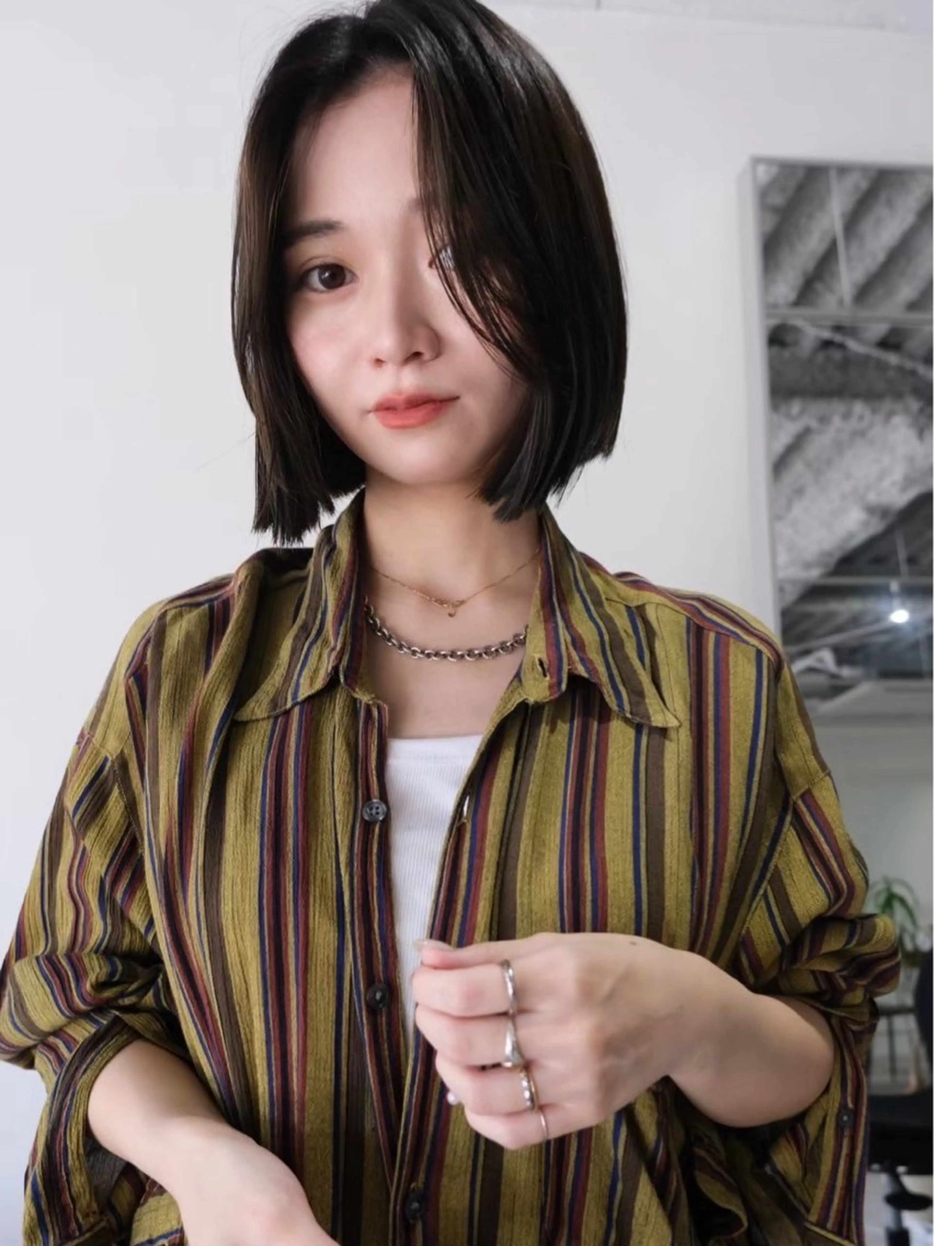 ミディアム カット レディースパーマ 🧺🪽/SHUNOのヘアスタイル