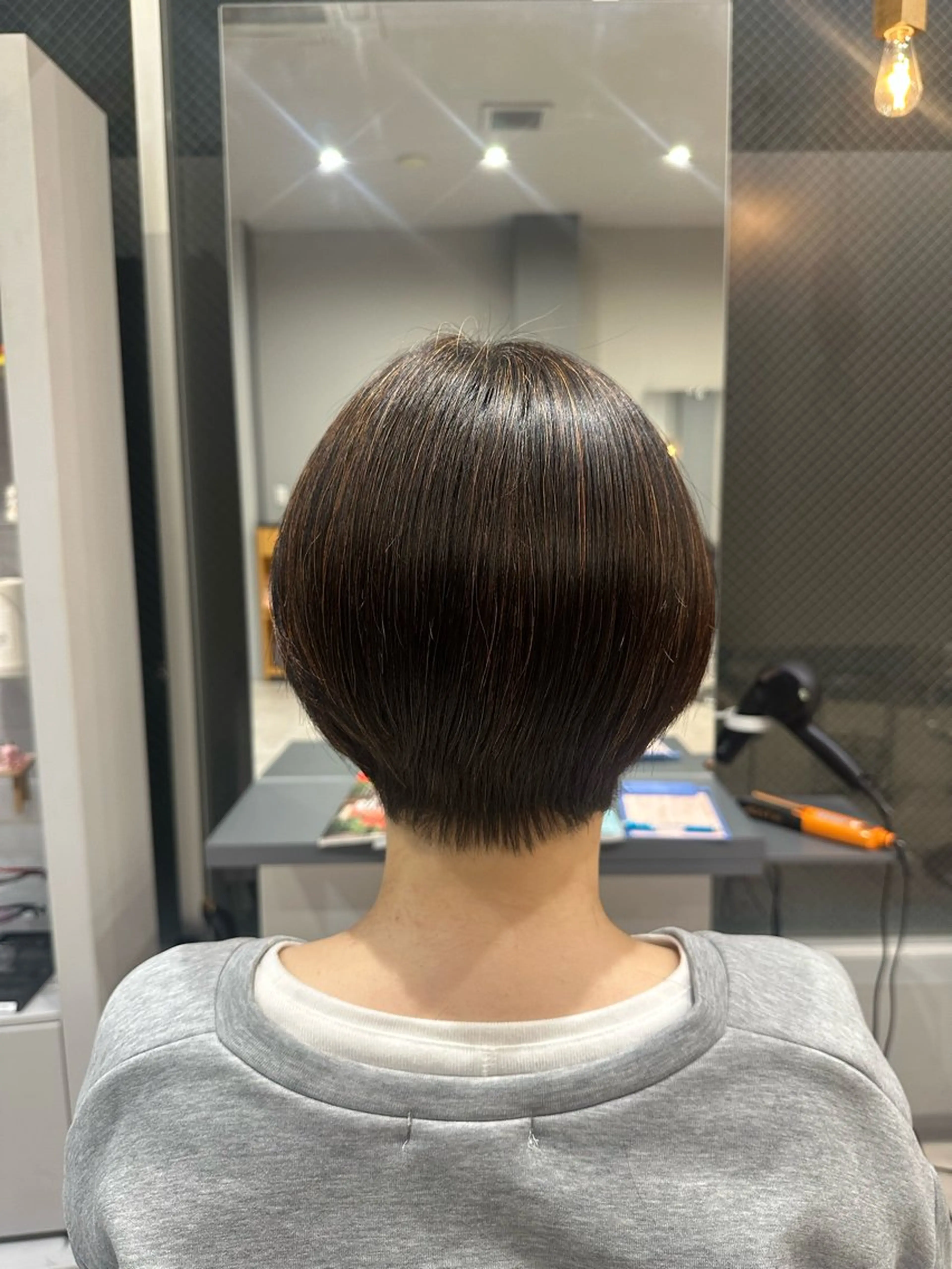 ショート 吉田 美夢のヘアスタイル