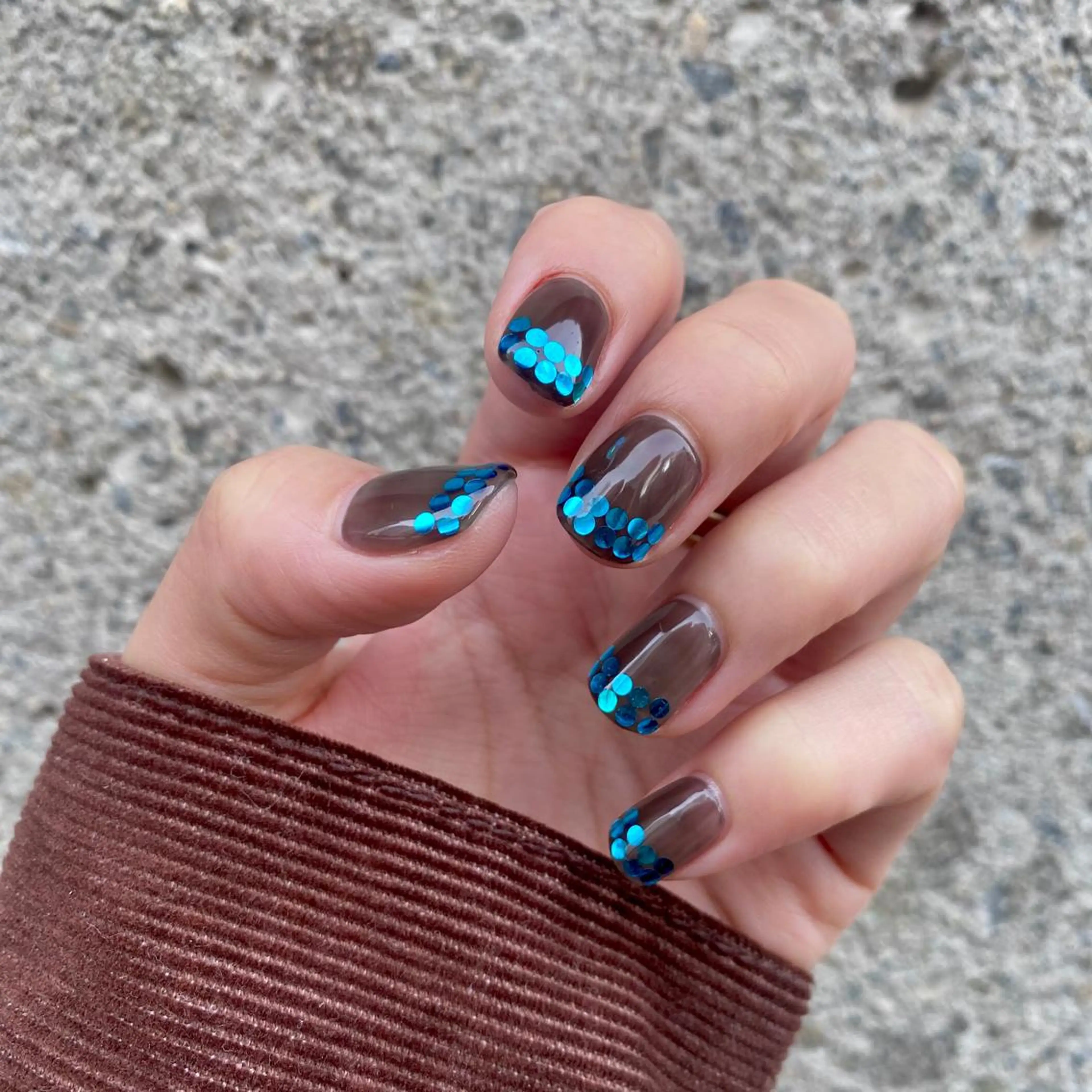 ネイル ホログラムネイル ハンドネイル 🧁🥕 asukaのネイルデザイン