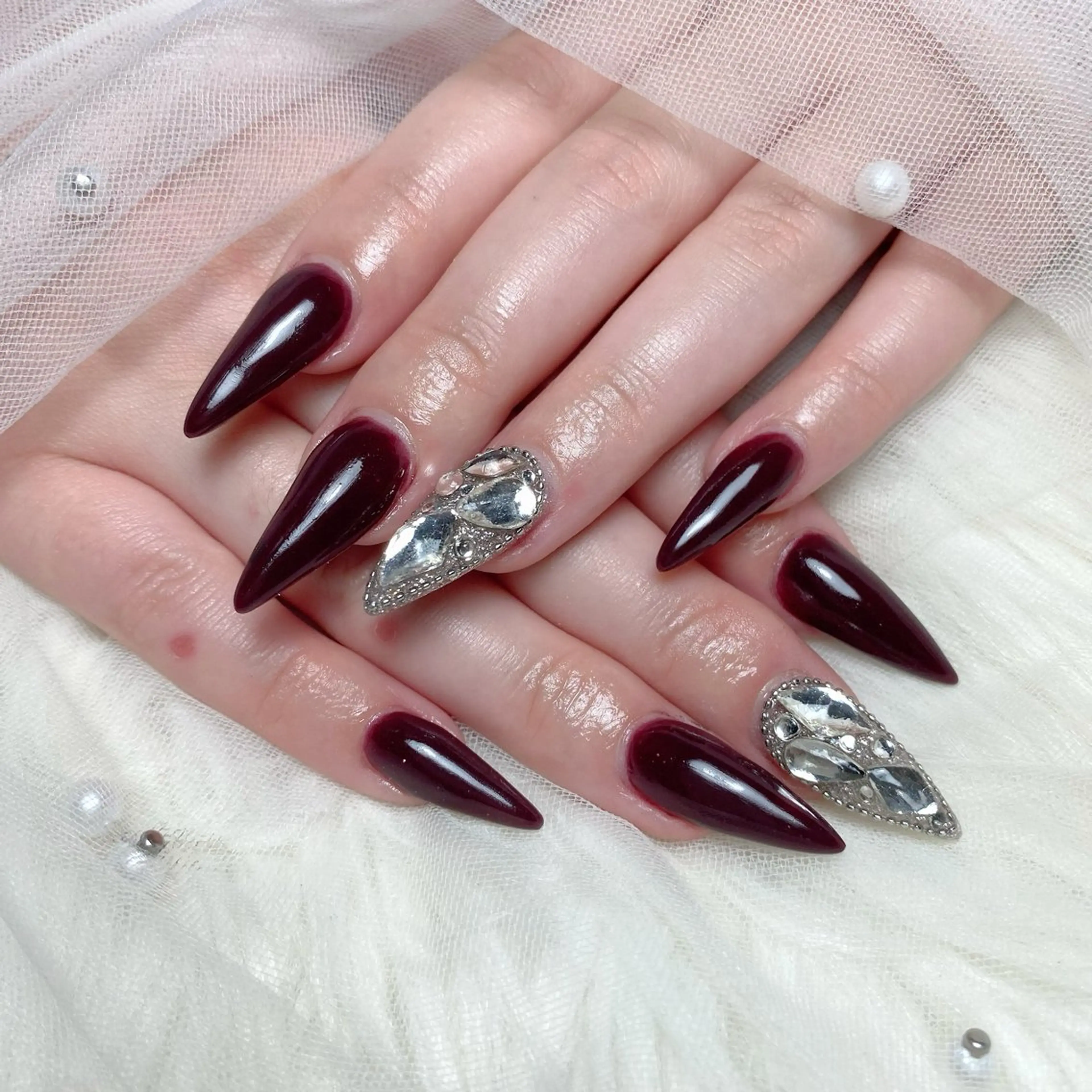 ネイル スカルプネイル ハンドネイル Feel千葉♡ Akaneのネイルデザイン