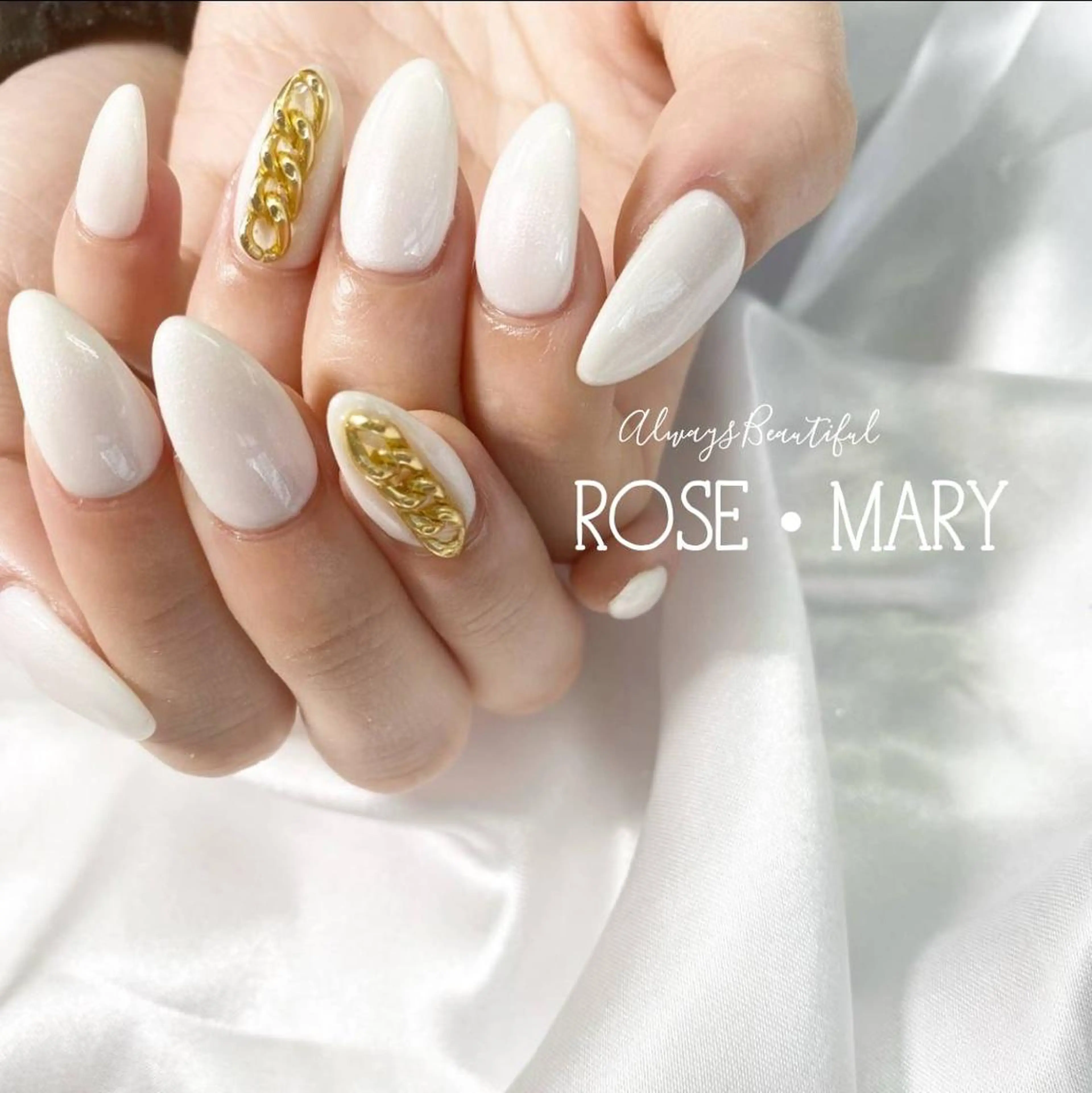 ネイル ハンドネイル ROSE・ MARY 鈴木のネイルデザイン