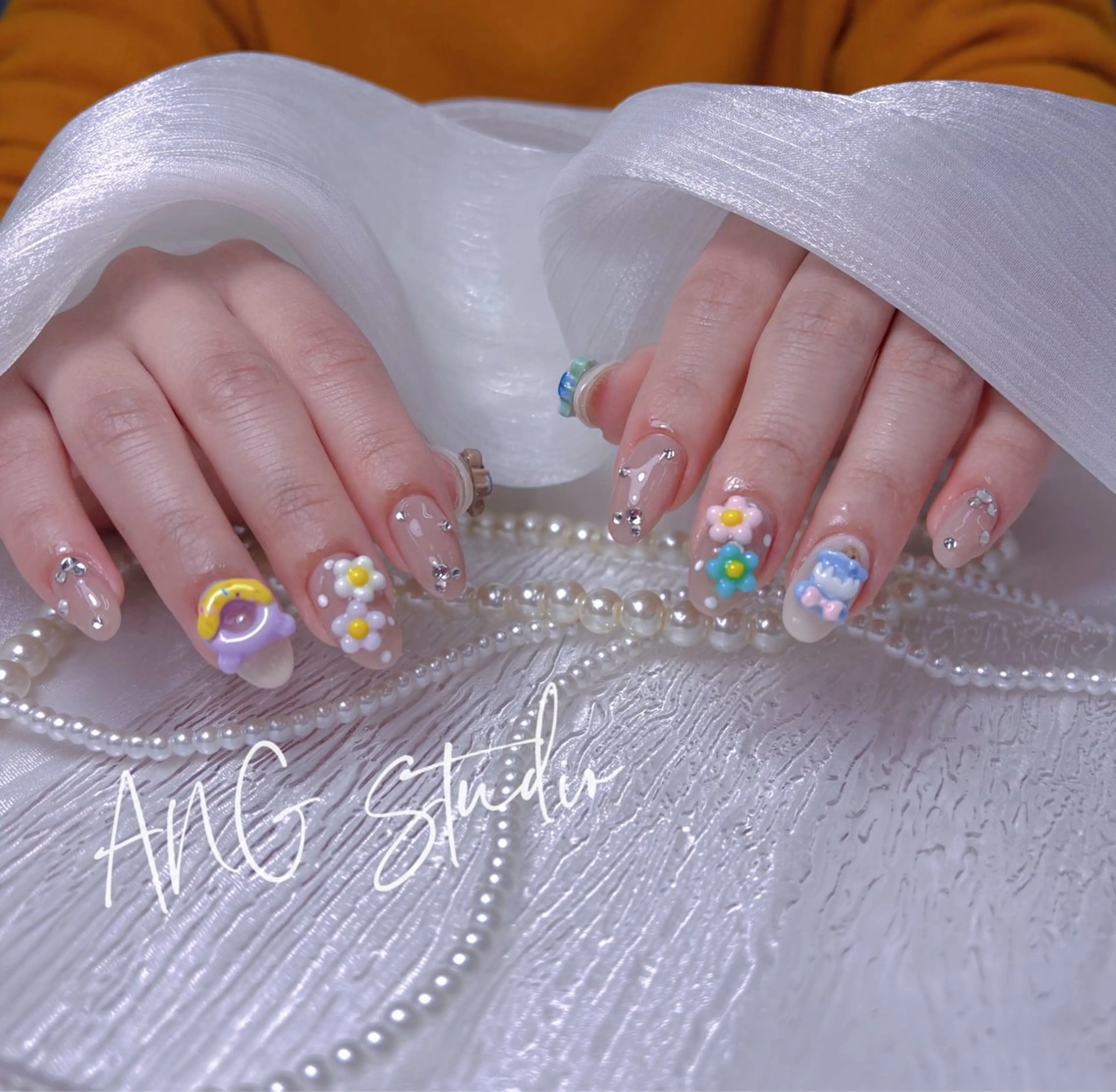 ネイル ハンドネイル ハンドケア ANG Studioのネイルデザイン