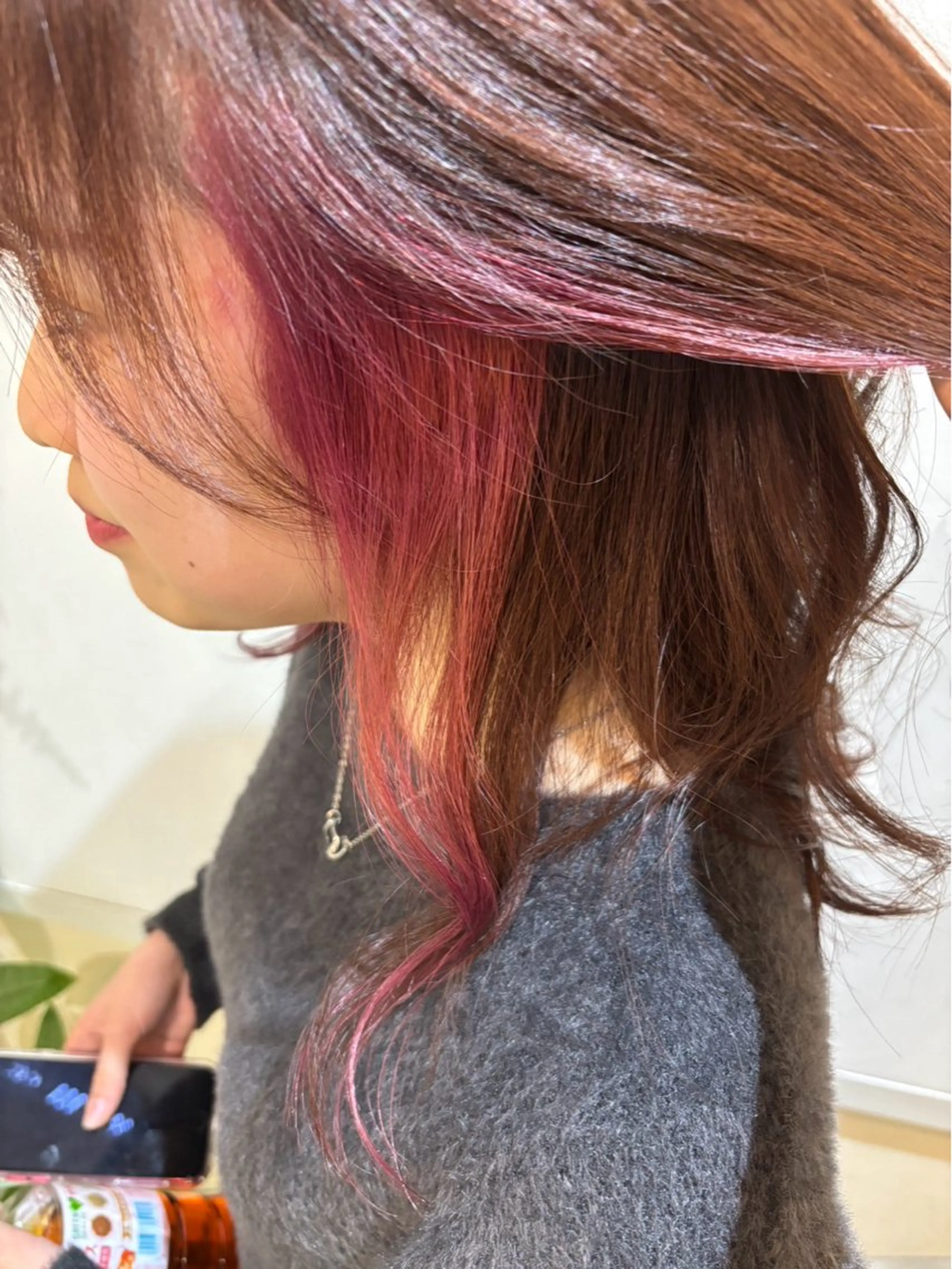 カラー 🎈カットモデル募集 中🫧持永優希乃🎀のヘアスタイル