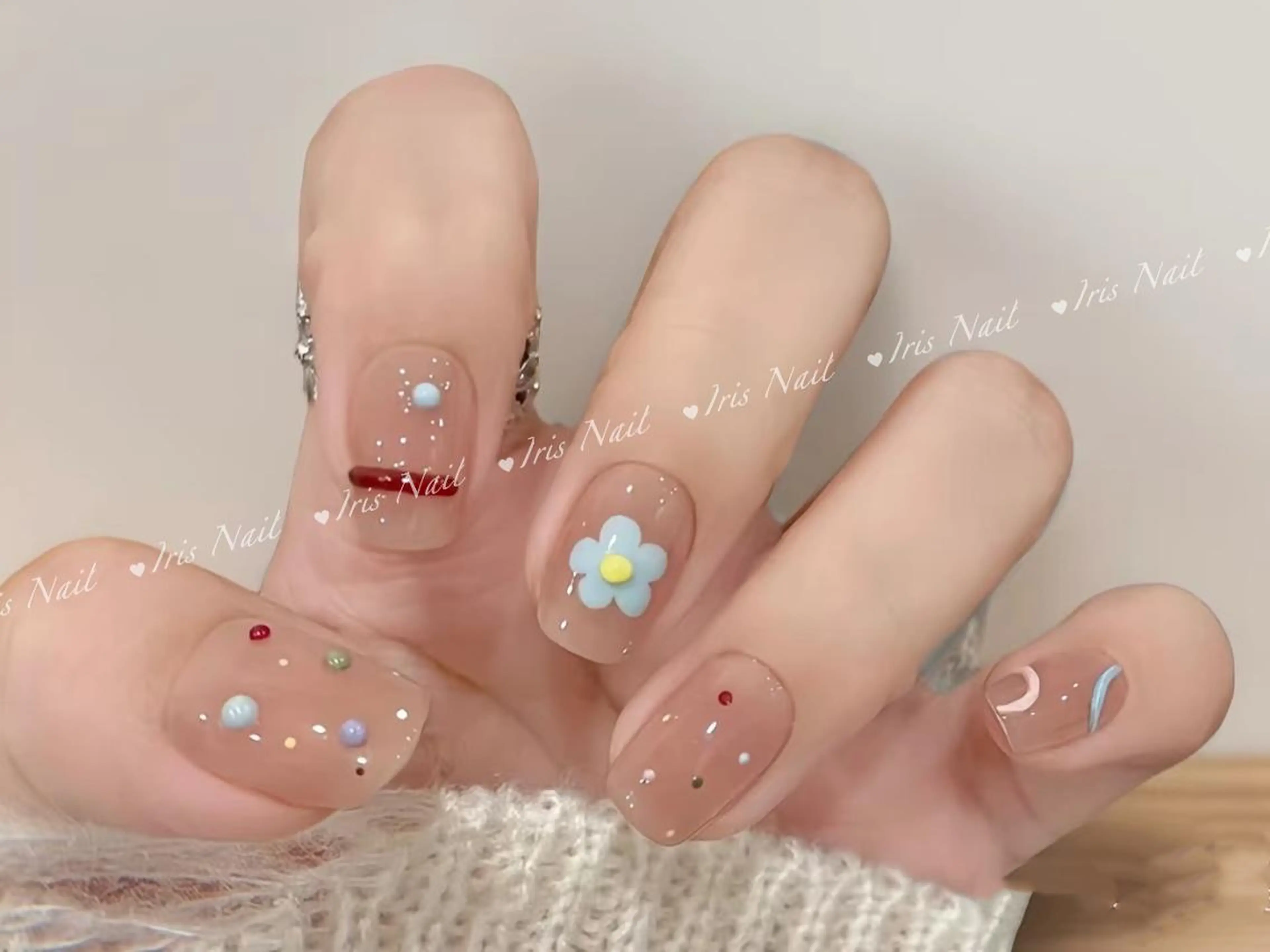 ネイル ハンドネイル ハンドケア 🍒IRIS Nail🌸のネイルデザイン