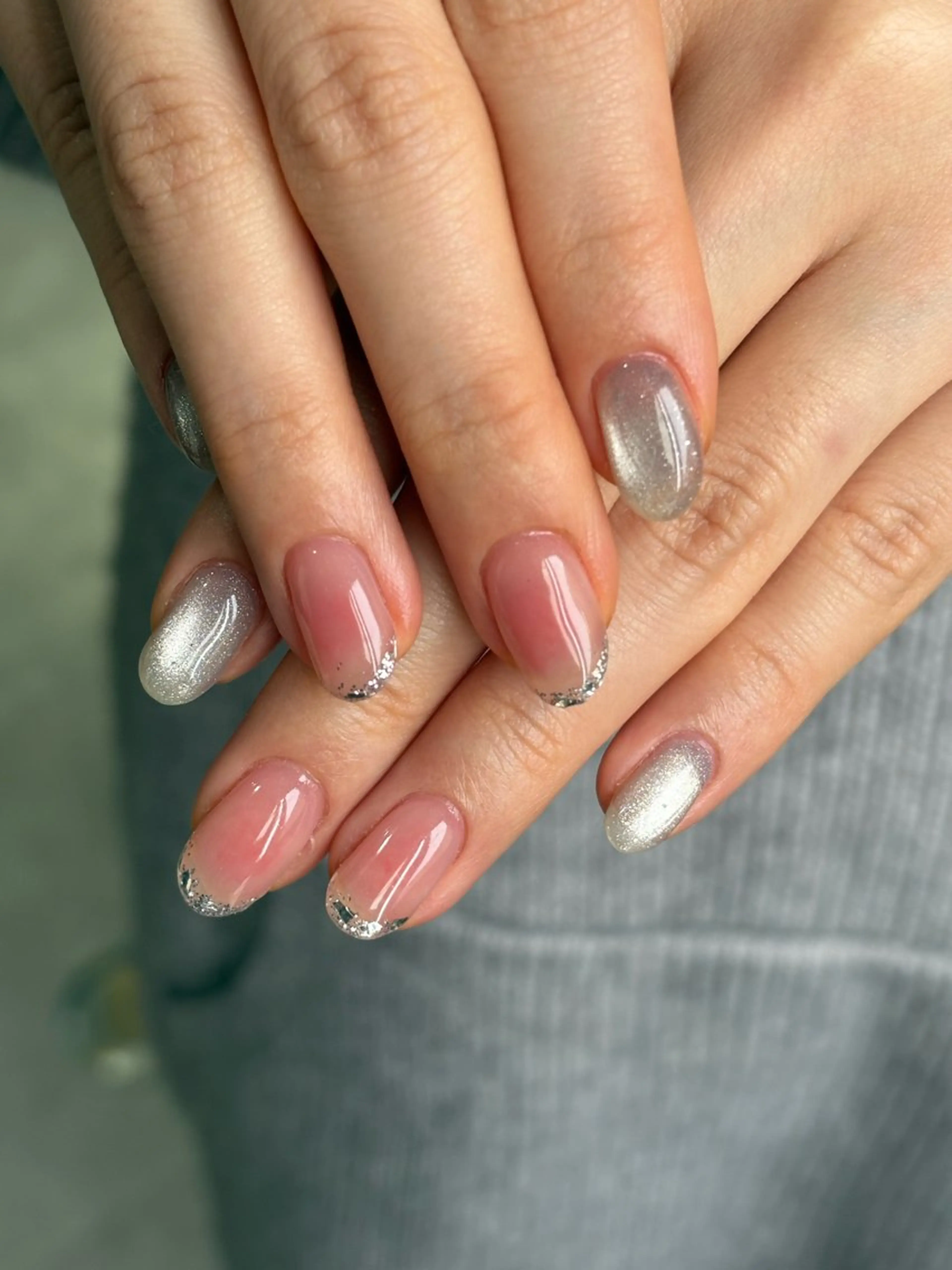 ネイル ハンドネイル Hata nail 🎀個性派ニュアンスのネイルデザイン