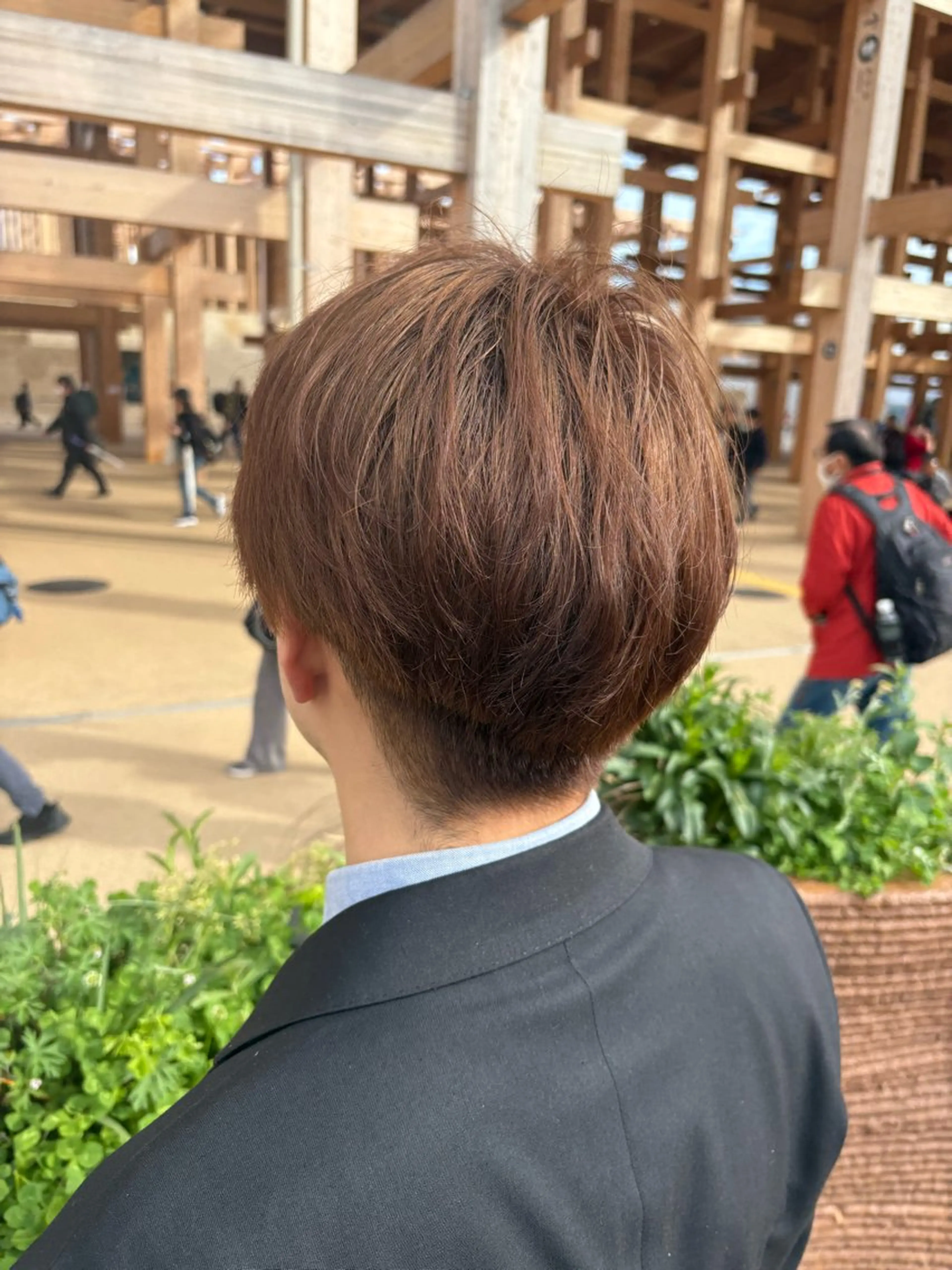 カラー 髪質改善カラー/ 結べるレイヤー/文野のヘアスタイル