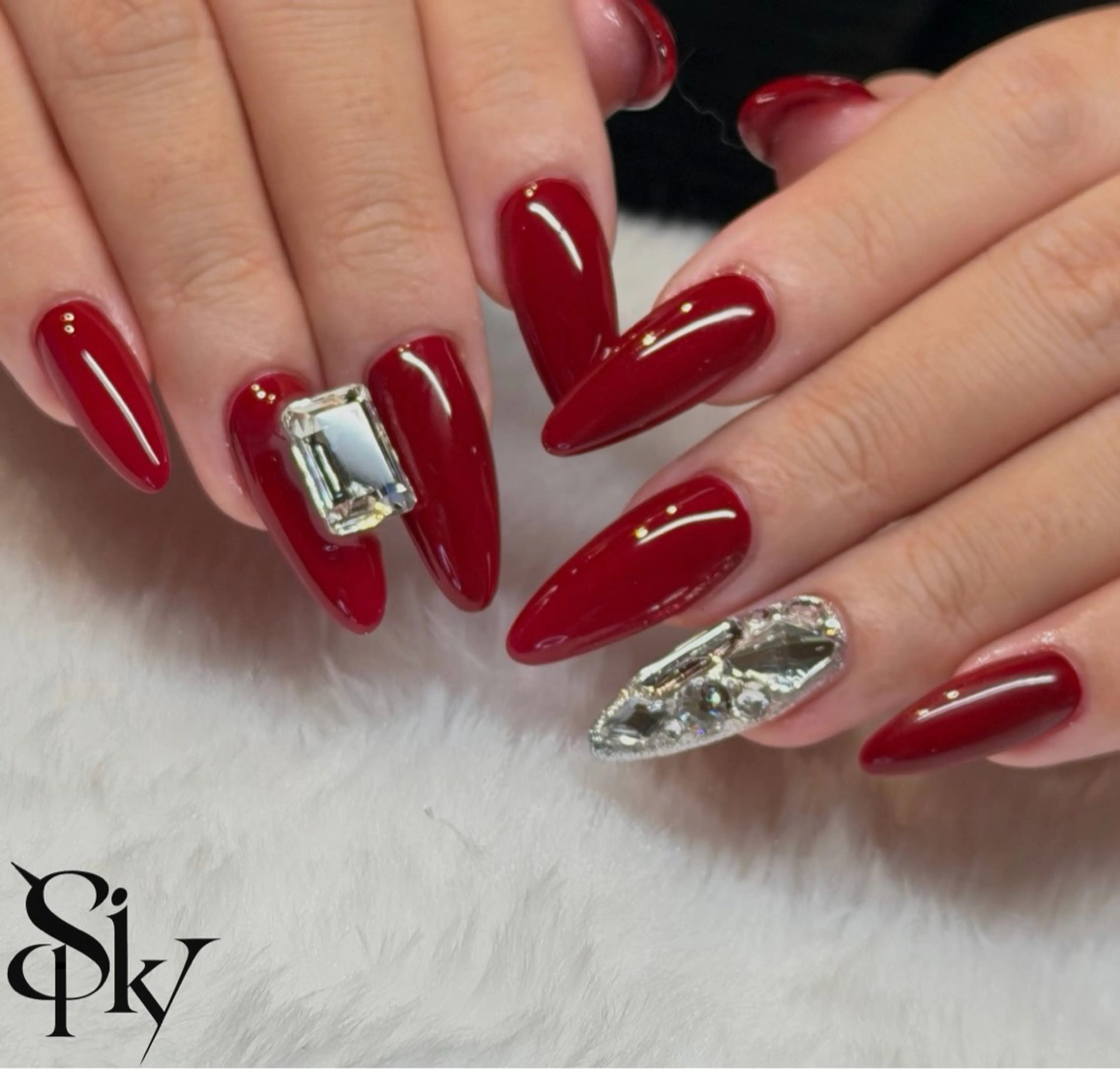 ネイル Spiky とうげ ふうかのネイルデザイン