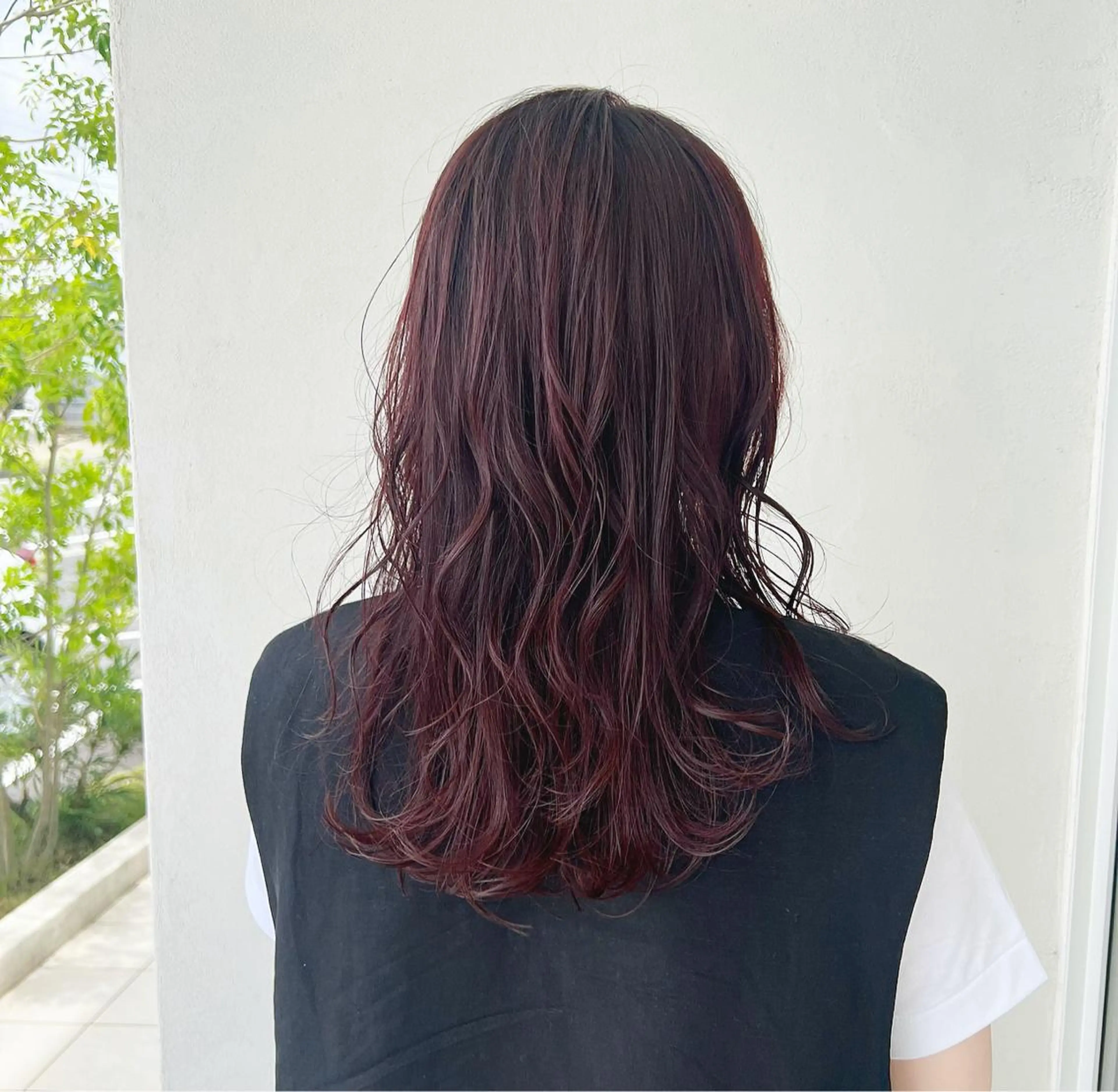 セミロング 切りっぱなしボブ 👩🏼ミニボブのヘアスタイル