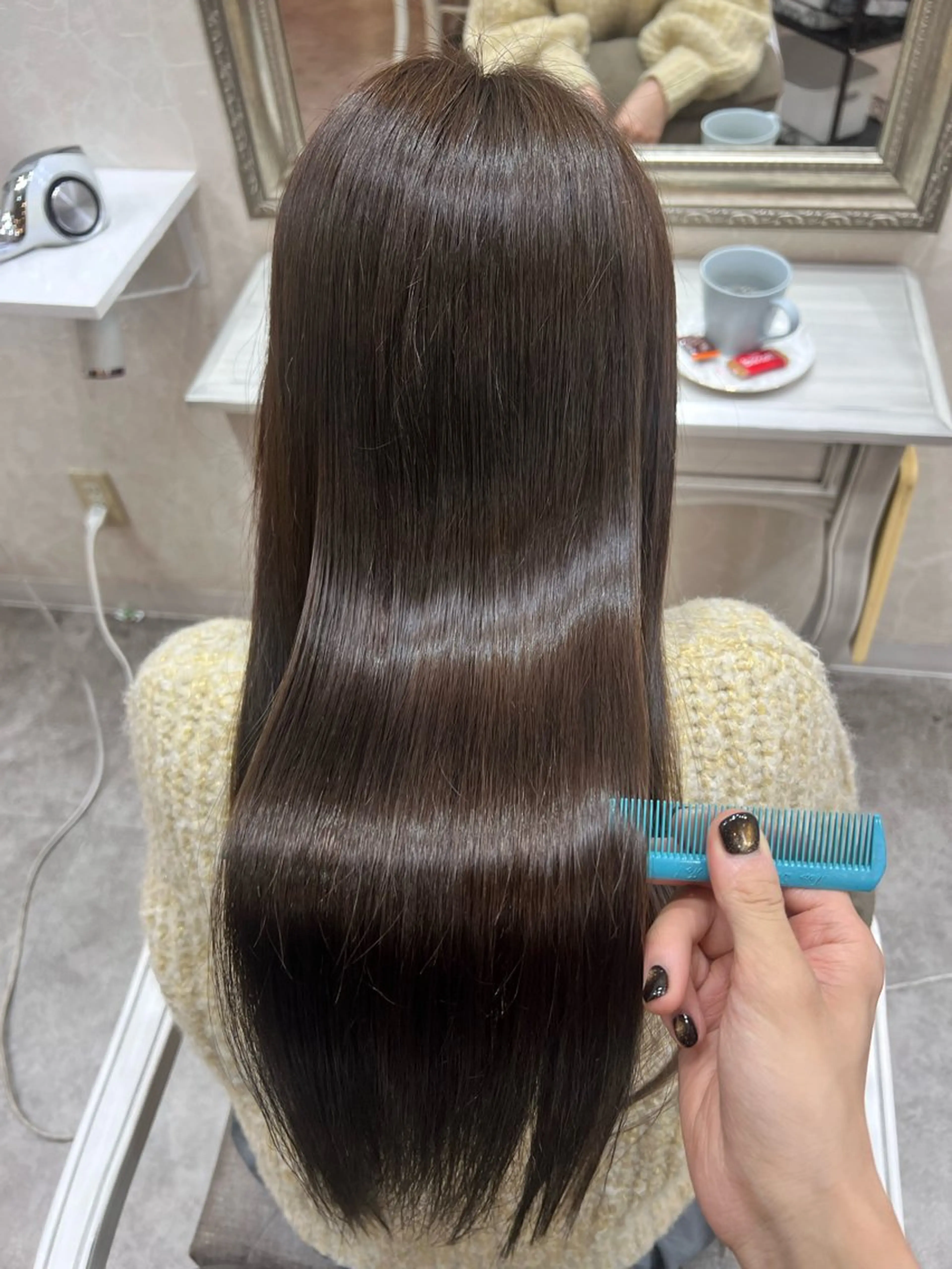 ロング 梶  睦🌟 似合わせカットのヘアスタイル