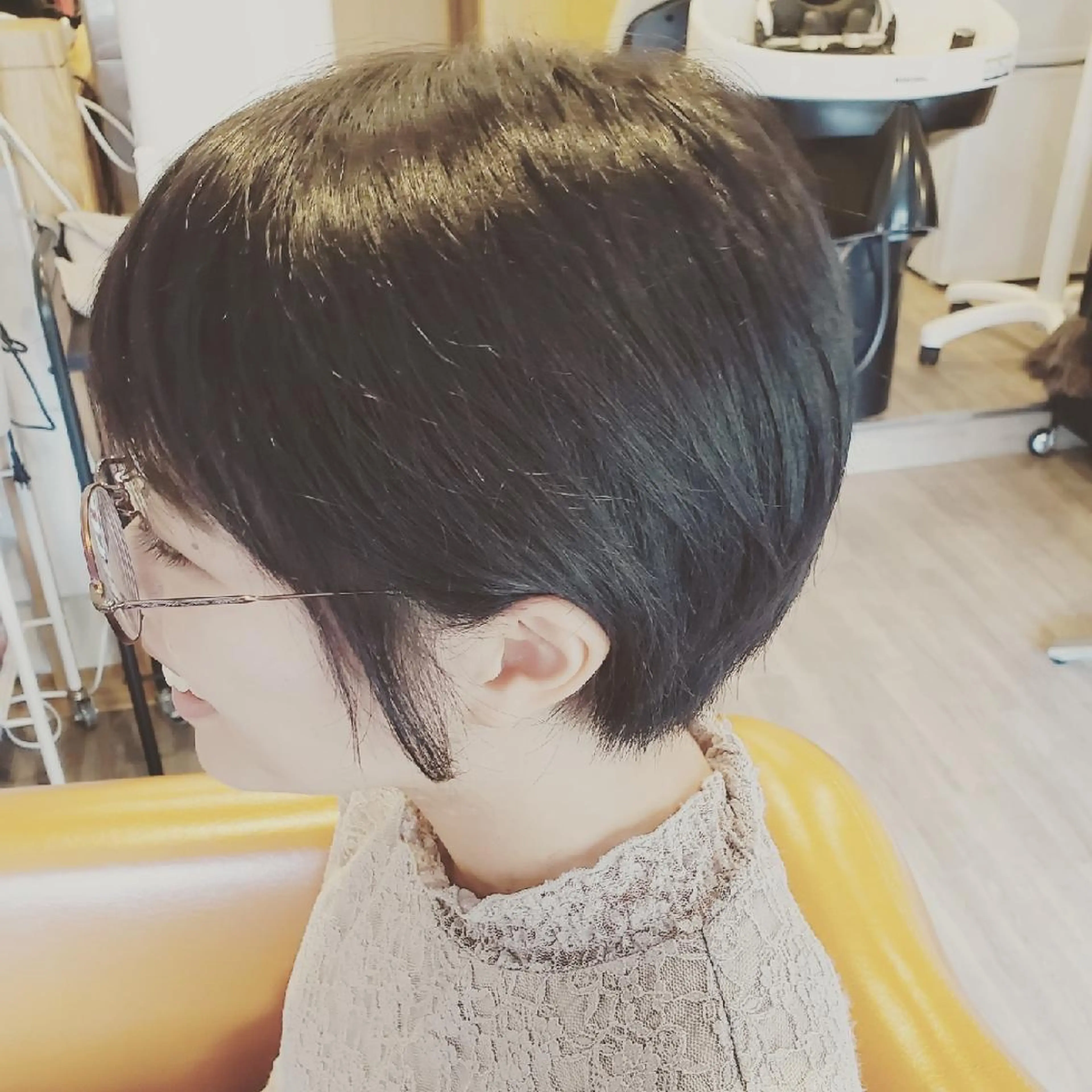 ショート カラー 外国人風カラー トリートメント カット ヘアカラー トリートメント spa hair  ark 富井直美のヘアスタイル