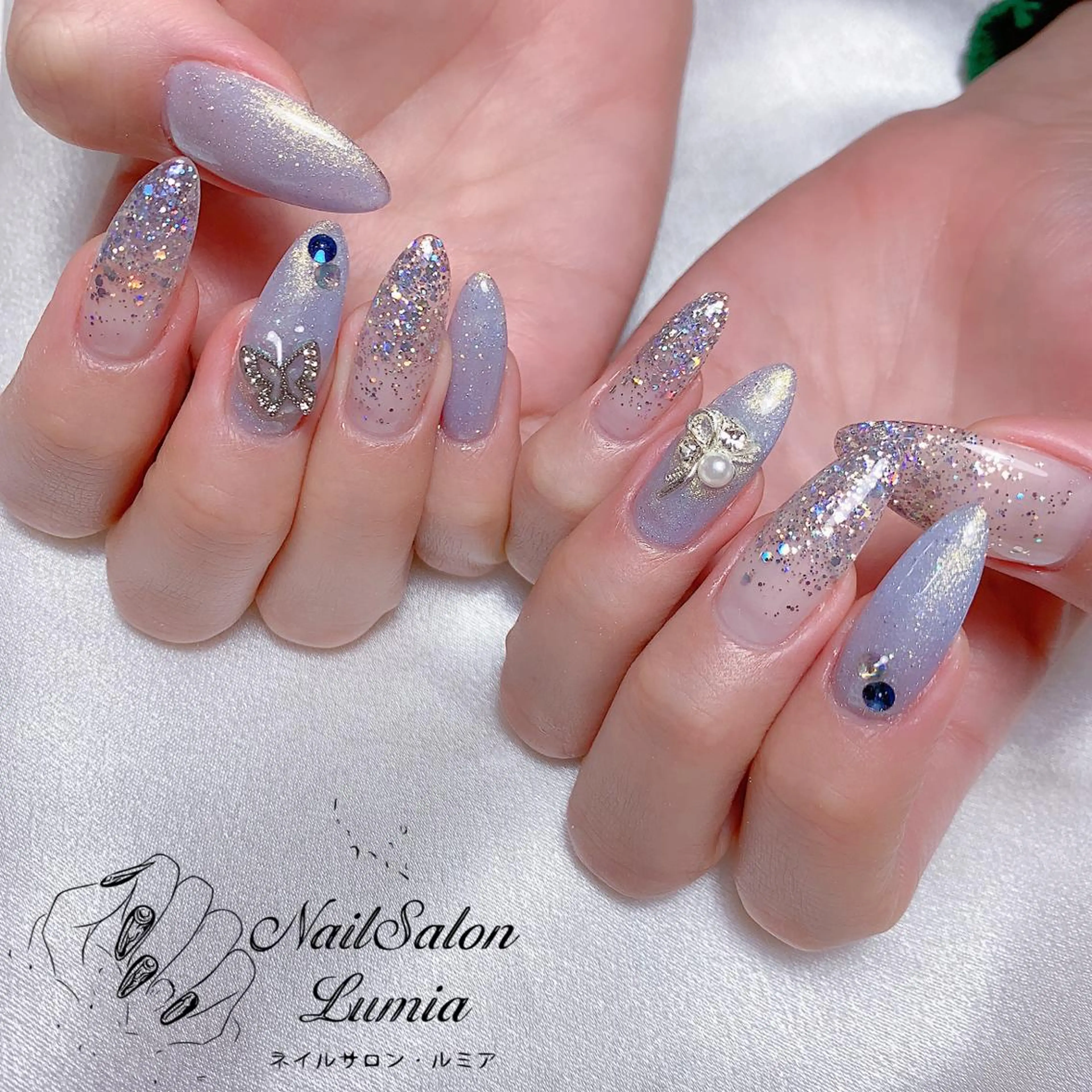 ネイル ハンドネイル ネイルサロン ルミア Lumia 店長のネイルデザイン