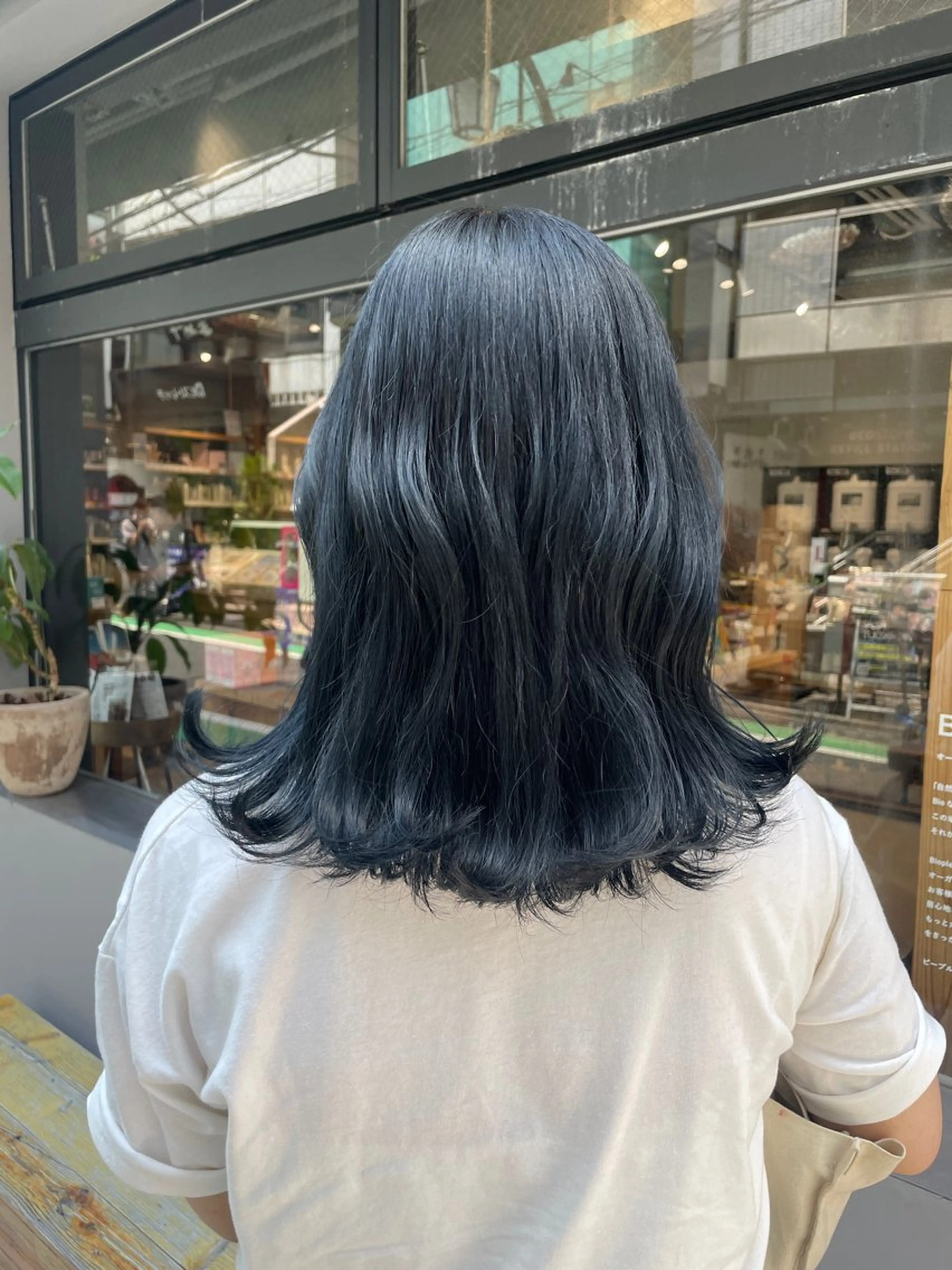 セミロング ヘアカラー Bond所属・HARUKA /ボブカットのヘアスタイル