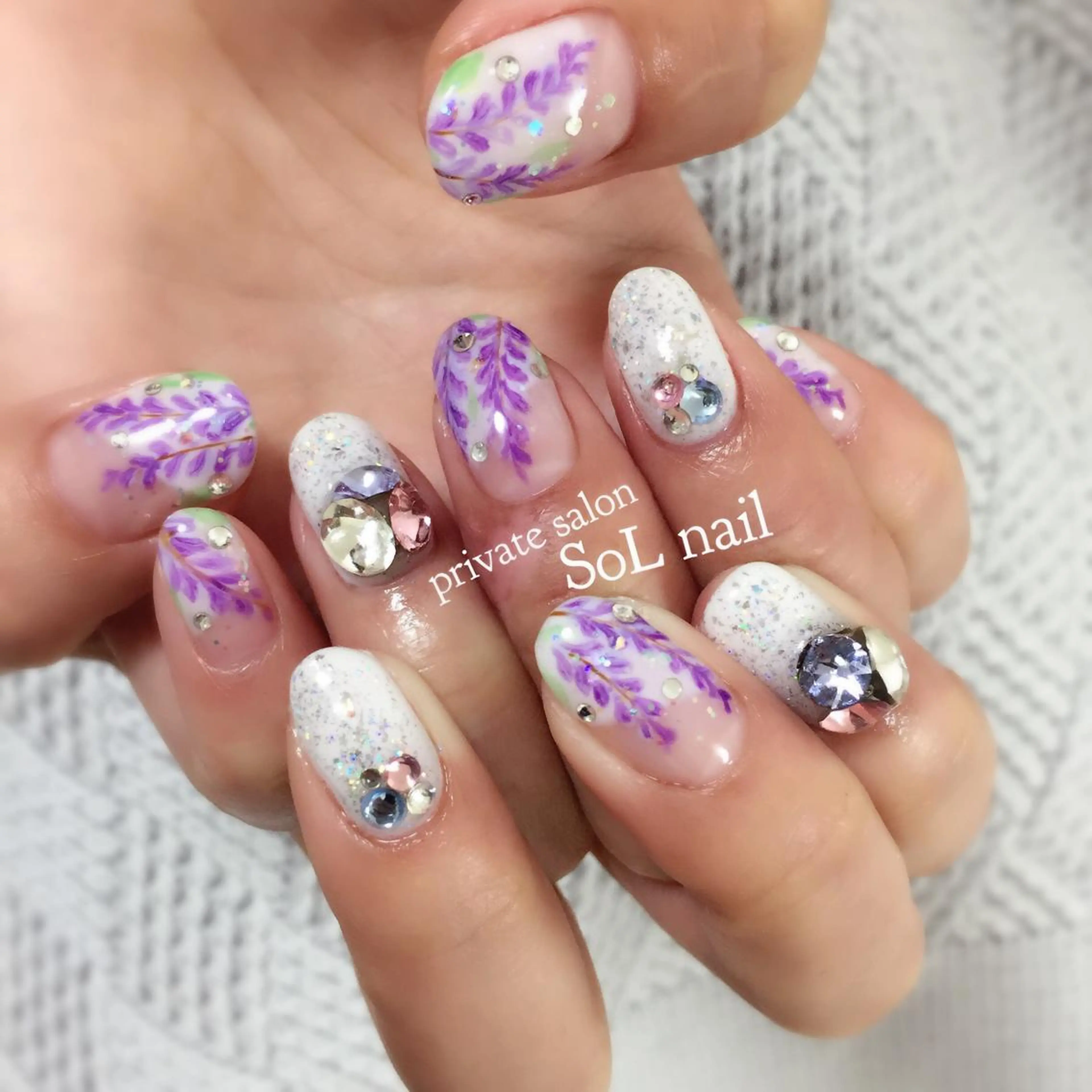 ネイル ハンドネイル SOL NAILのネイルデザイン