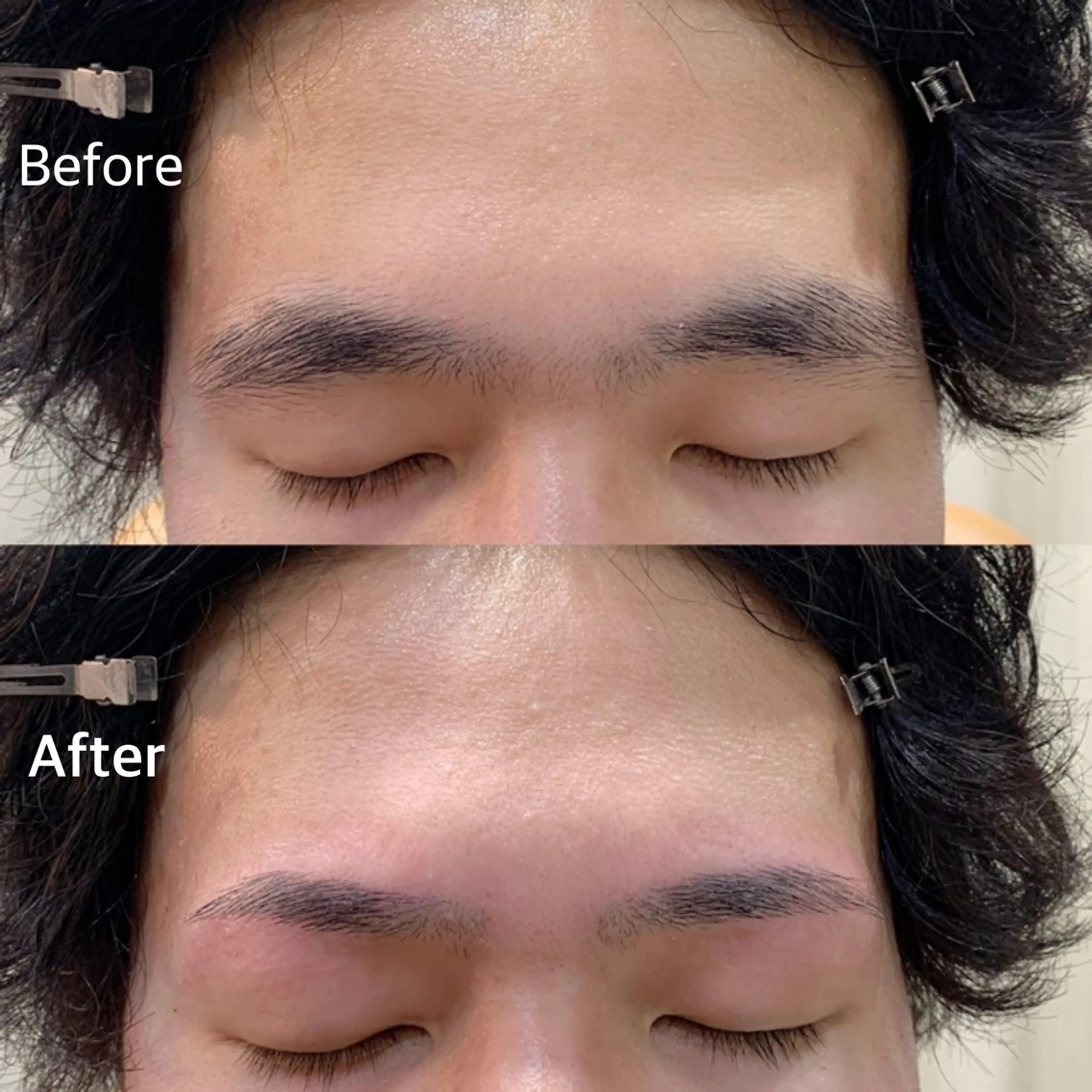 メンズ アイブロウ メンズアイブロウ ワックス脱毛 眉カット その他(アイブロウ) MINAMl 🌿のヘアスタイル