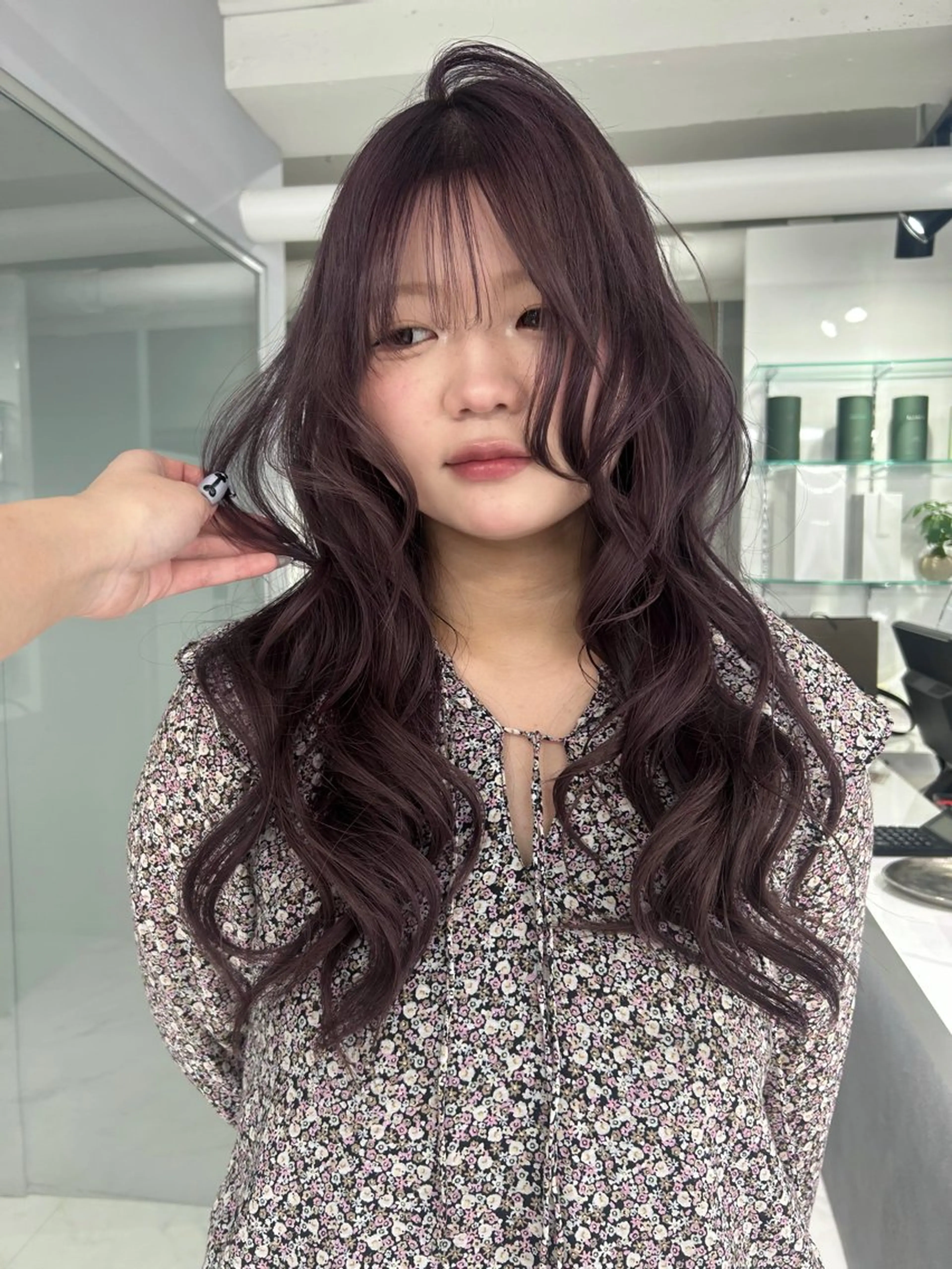 カラー ブリーチ 髪質改善 ヘアカラー ️💜akari💜 ハイトーン/レイヤーのヘアスタイル