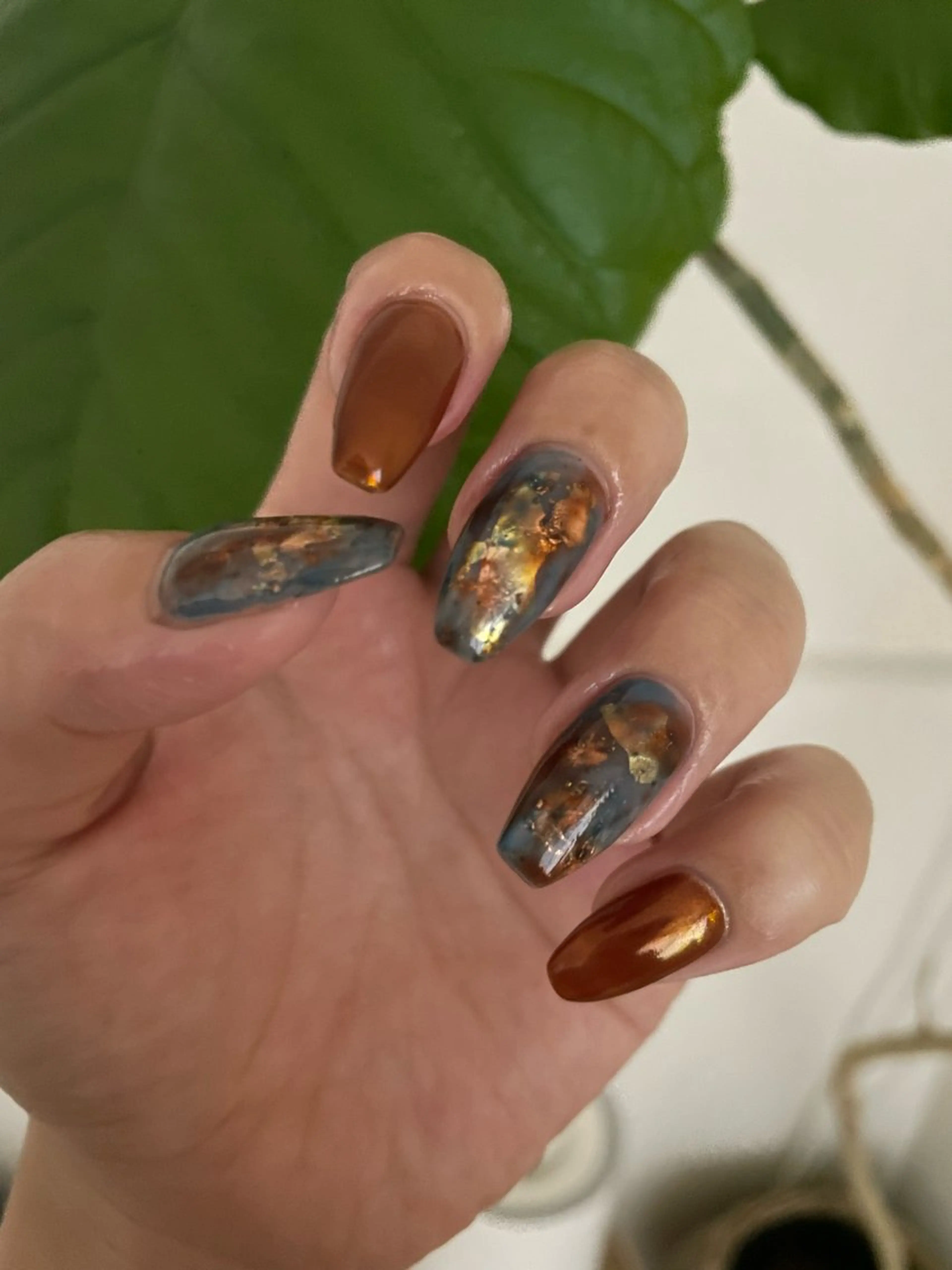 ネイル アートネイル ハンドネイル ulu🌼 nanaのネイルデザイン