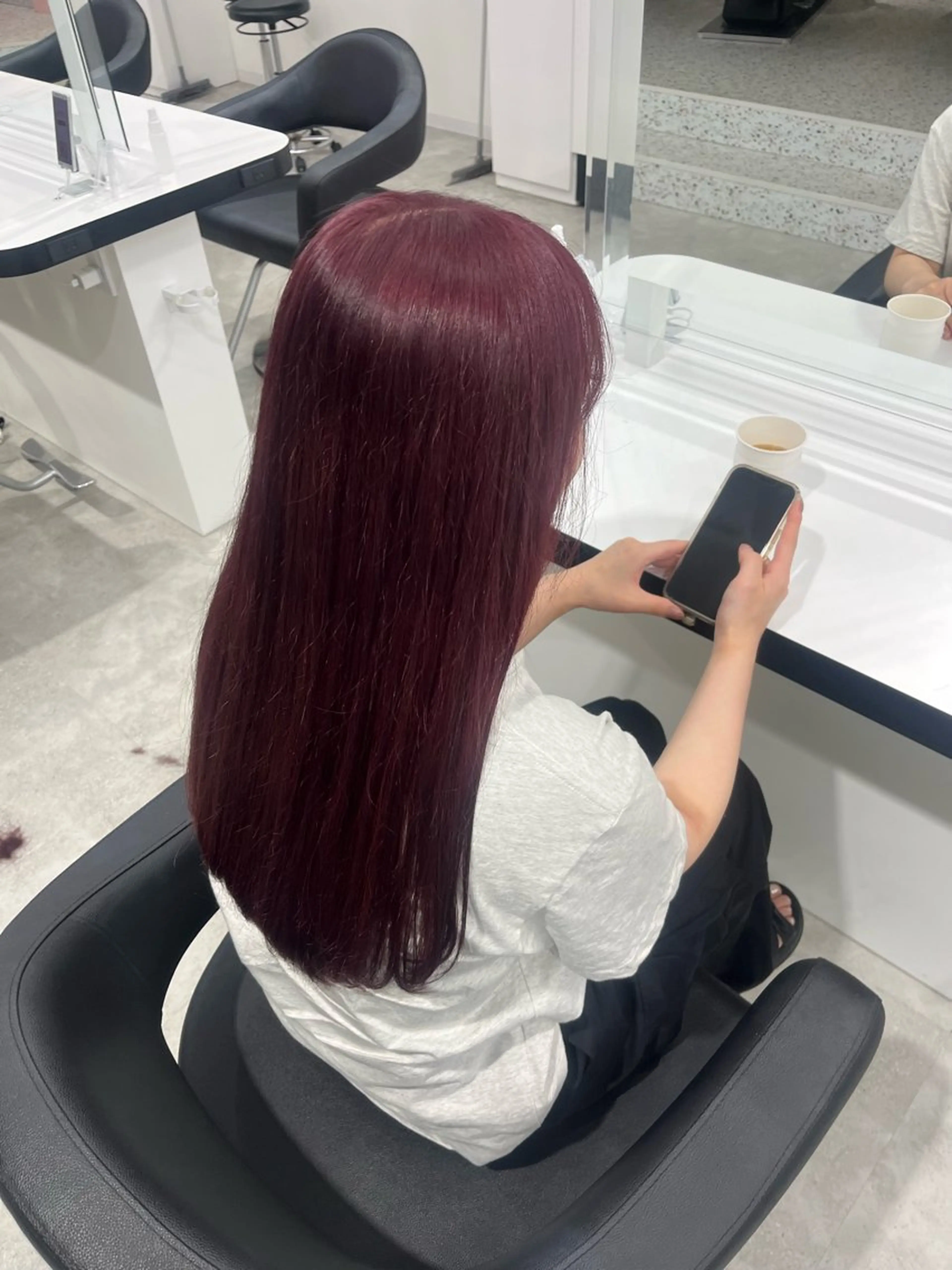 ロング カラー みう/仙台/暖色/ 艶髪/顔周りカット/のヘアスタイル