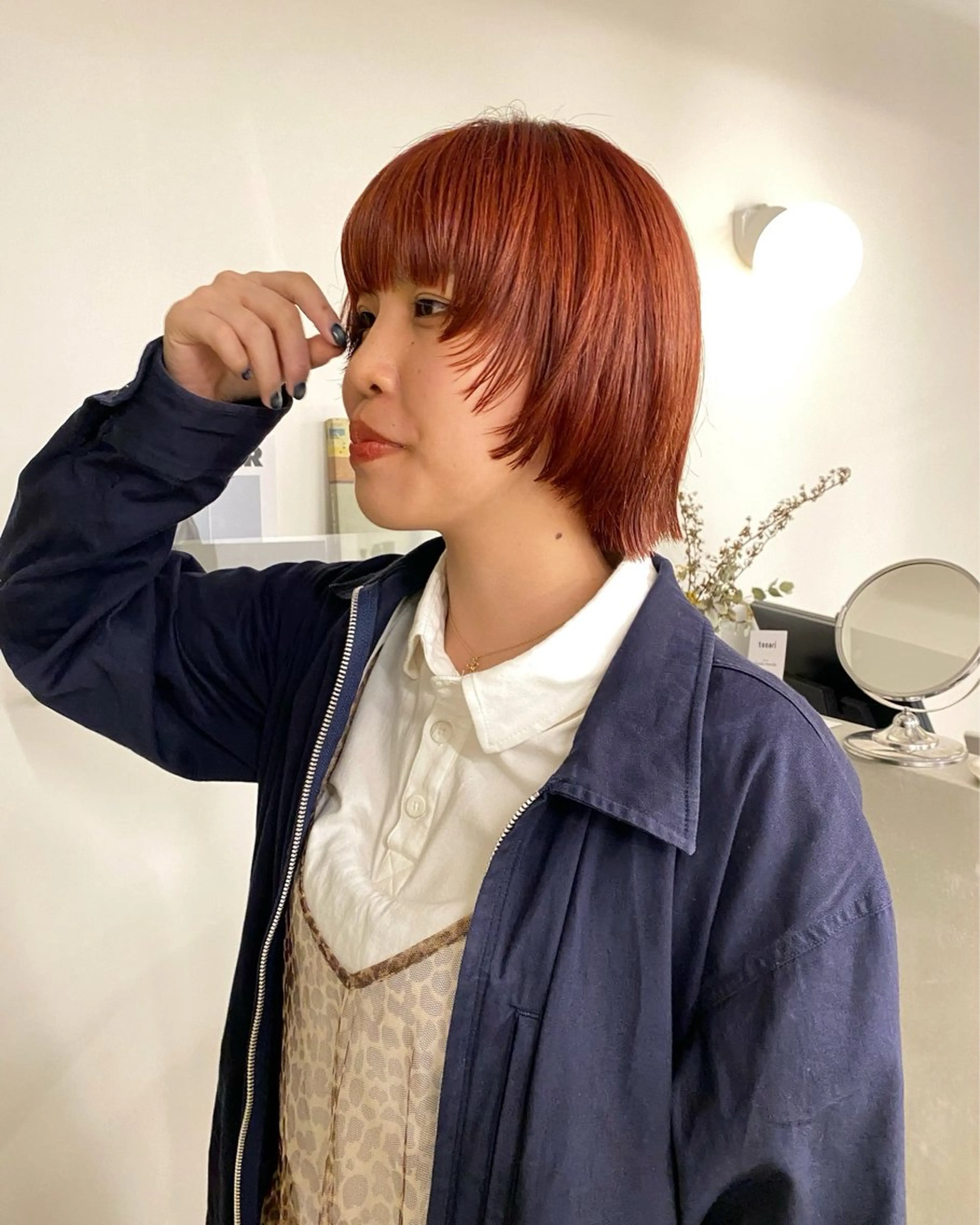 ショート カラー ブリーチモデル/ カットモデル/Riaのヘアスタイル