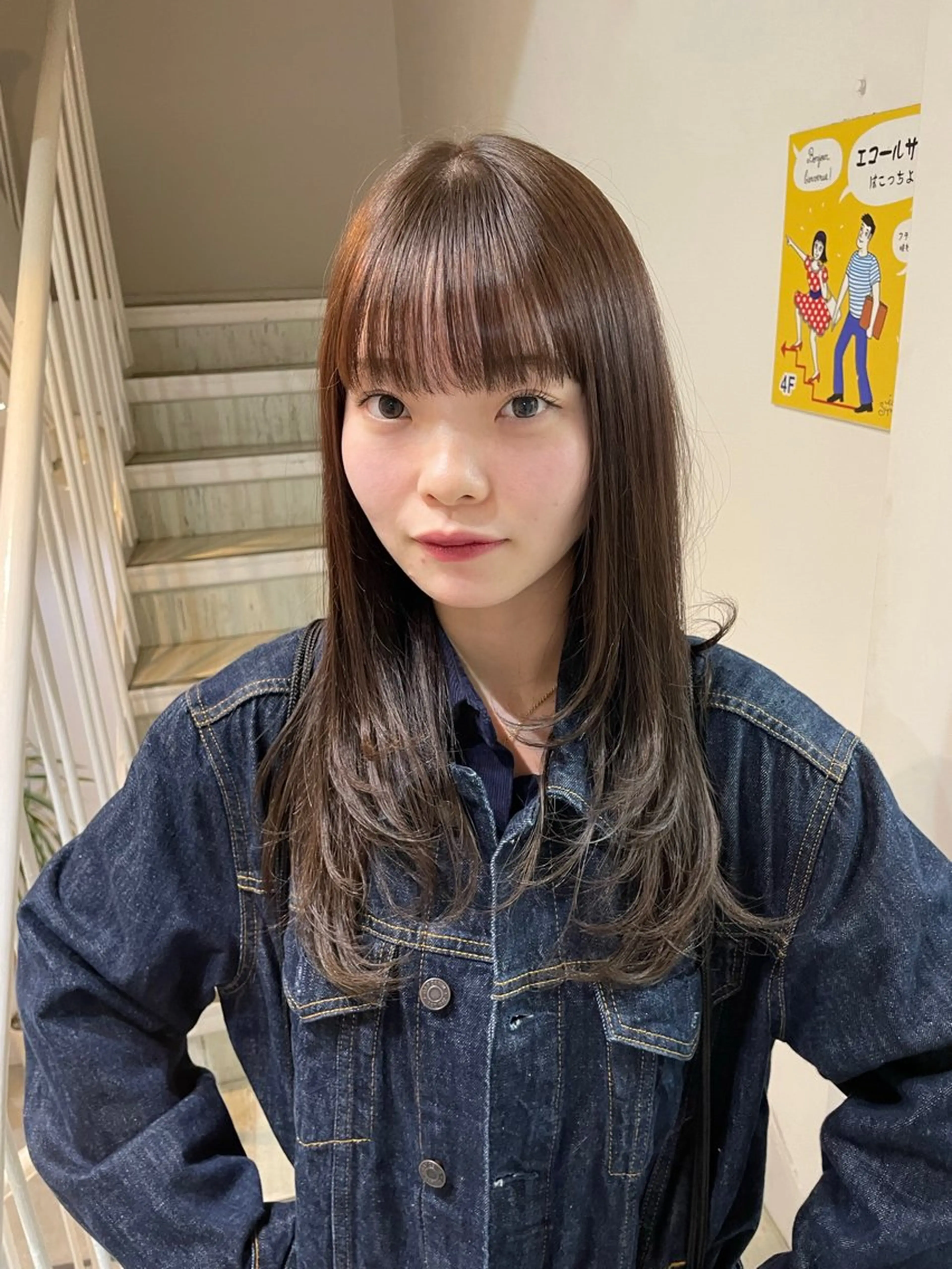 ロング カラー 似合わせカット✂︎ りょお🫧のヘアスタイル