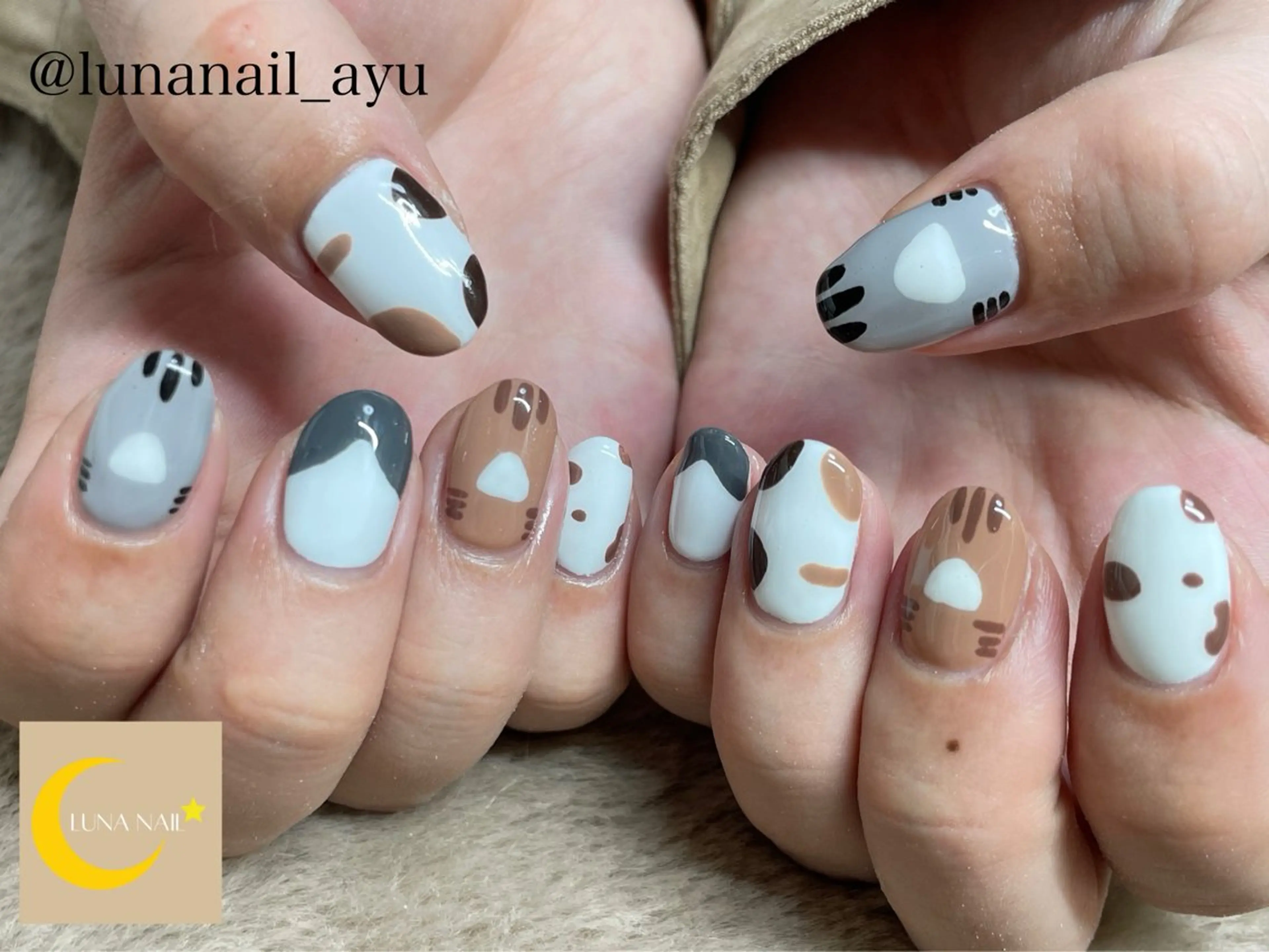 ネイル ハンドネイル LUNA NAIL ayuのネイルデザイン