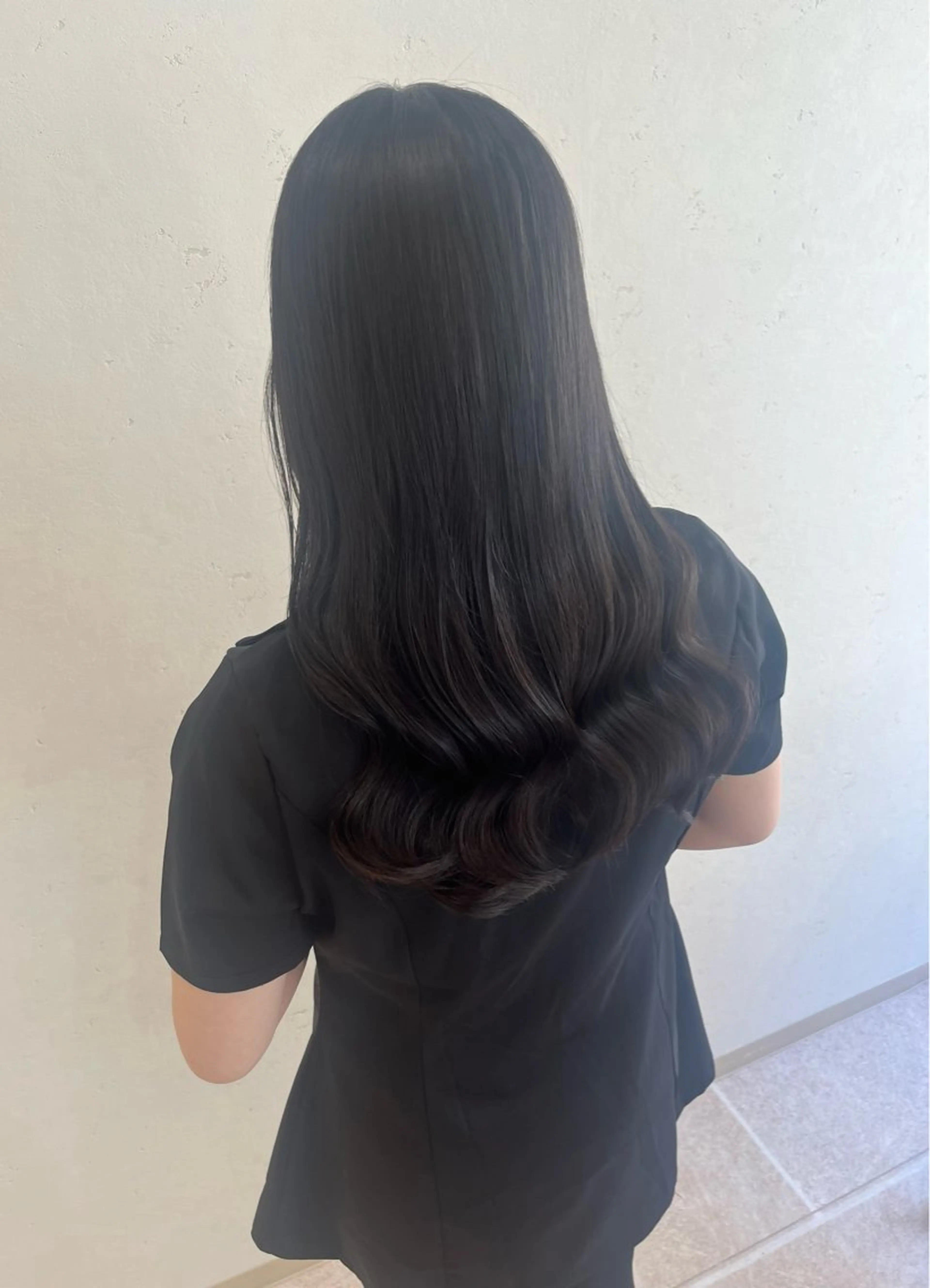 ロング ヨシンモリ 韓国風ヘア Ayaka まつパモデル募集のマツエク・マツパデザイン