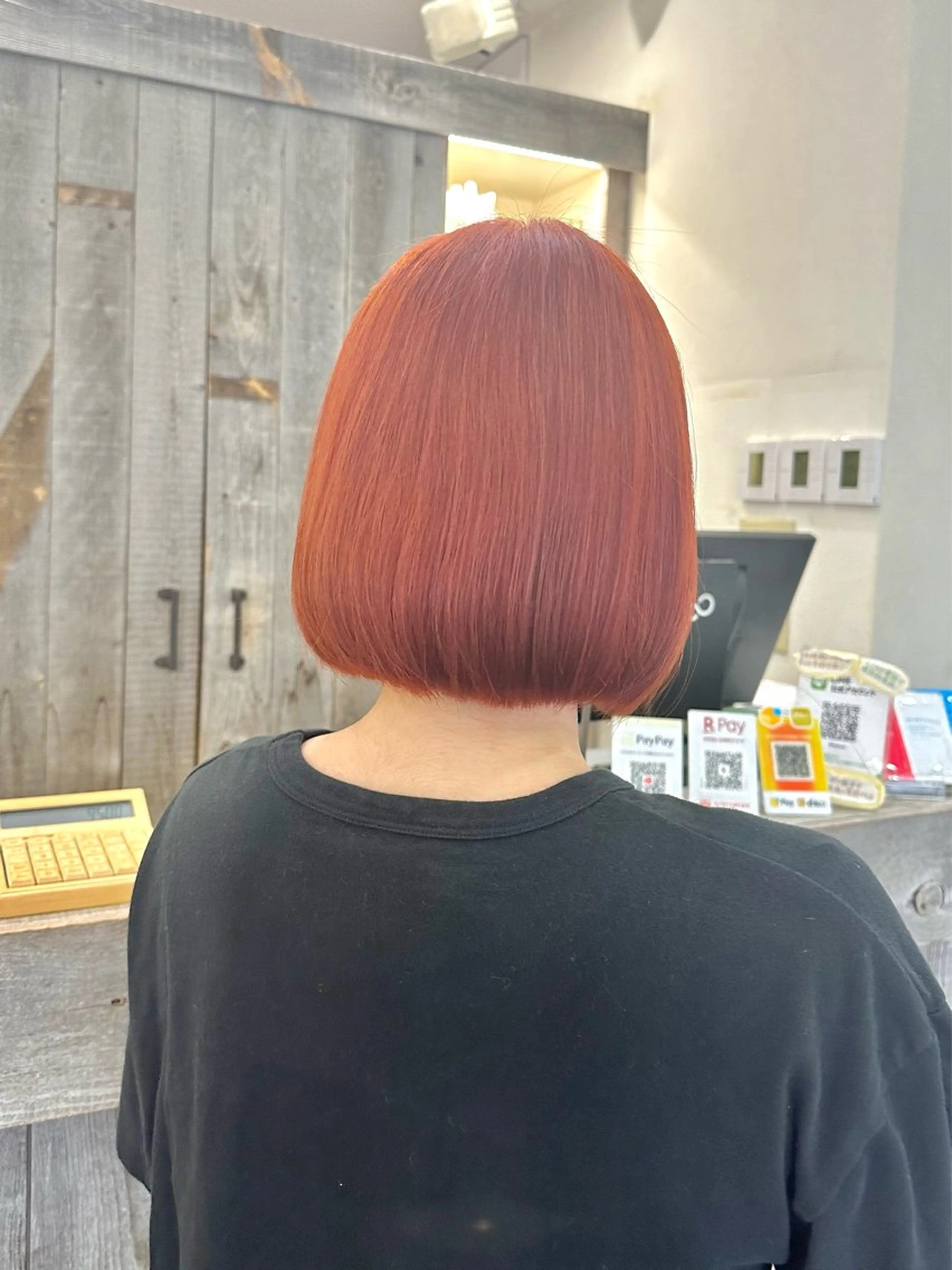 ショート カラー ✨3ヶ月後にデビュー する🎨みのり💯のヘアスタイル