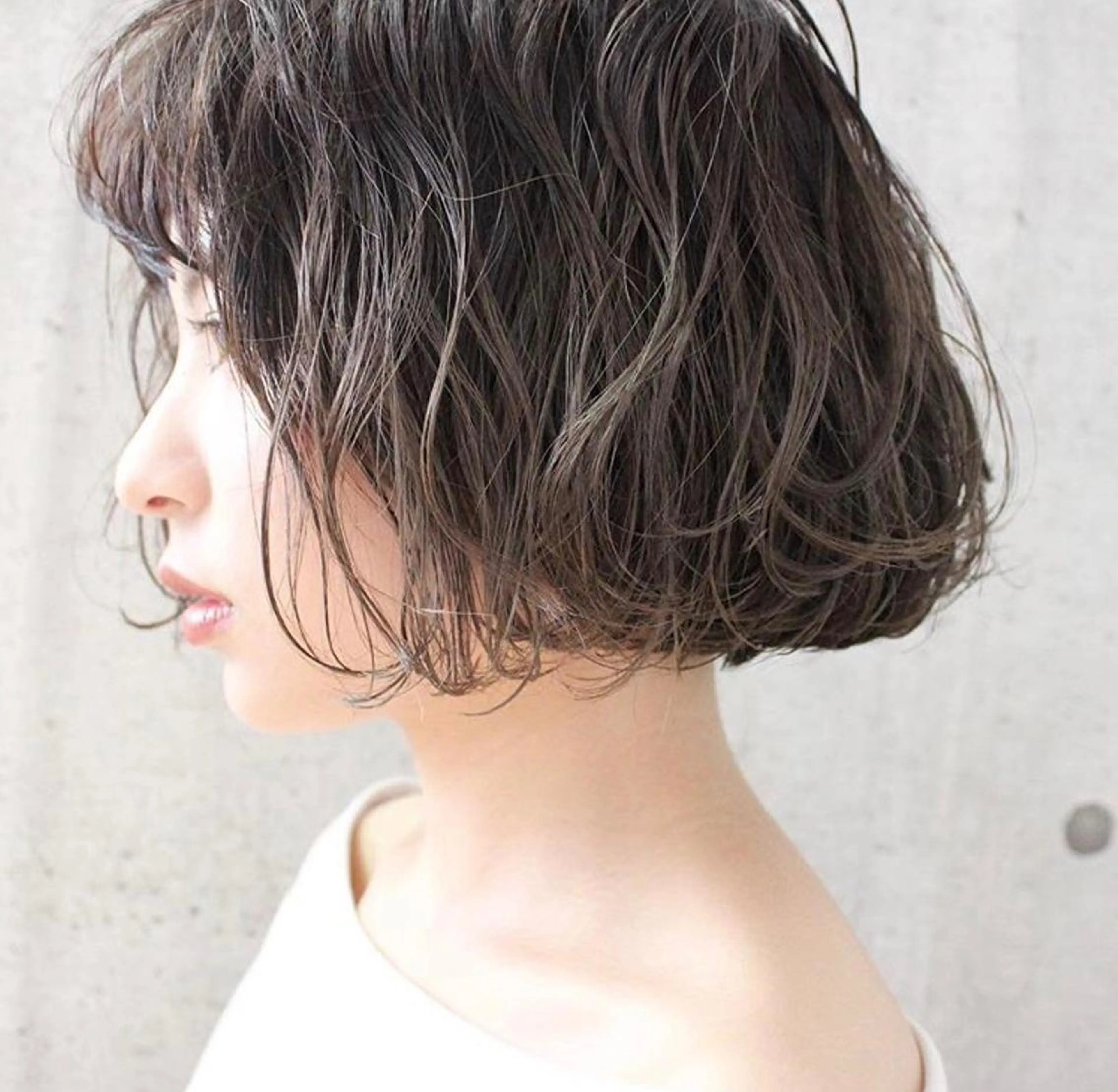 ミディアム ミディアムパーマ ボブ naomi (夜間営業受付中★)のヘアスタイル