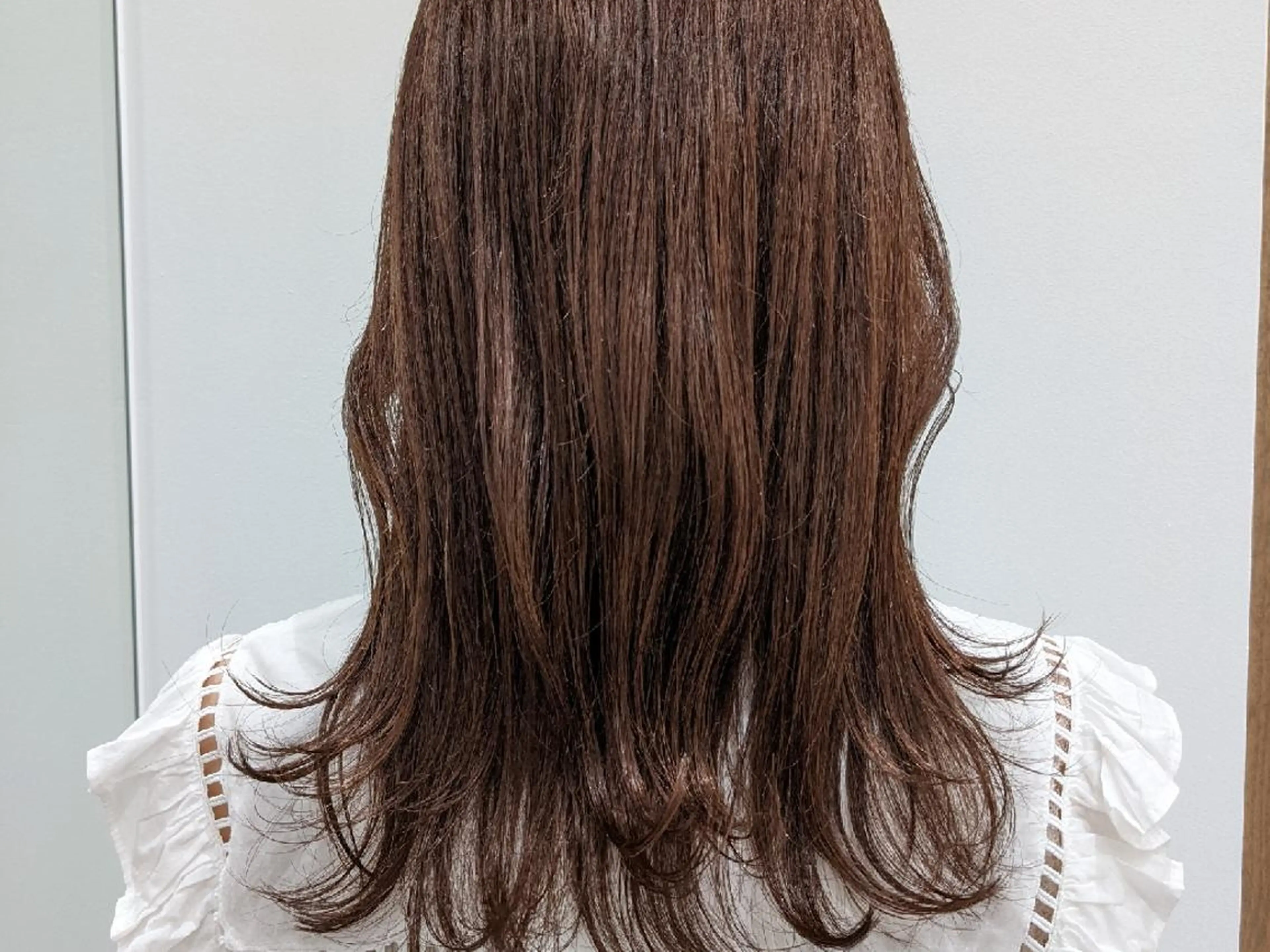 ミディアム カラー 井上 佳奈のヘアスタイル