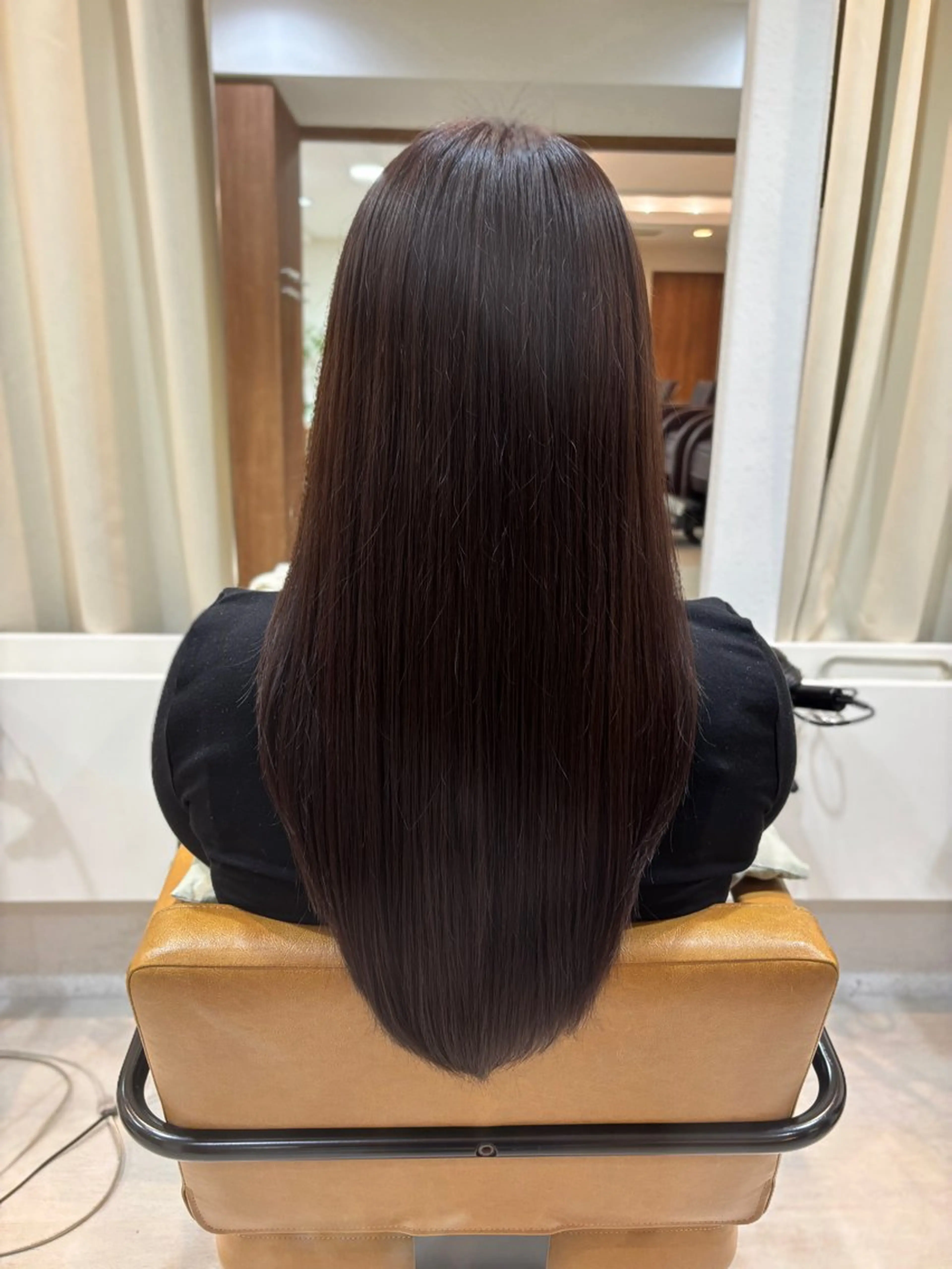 ロング カラー トゥサリ/ 海外ヘア/レイヤーのヘアスタイル