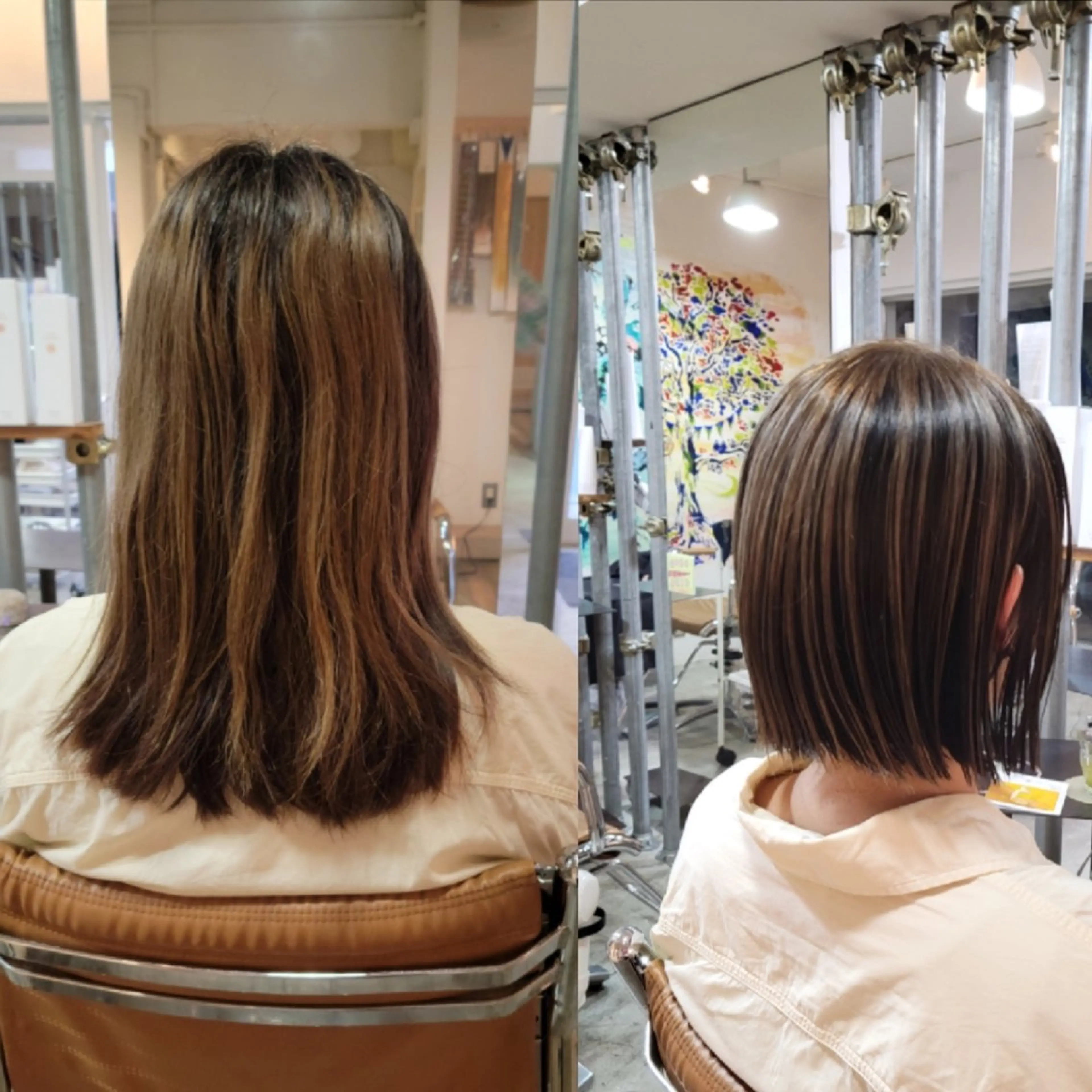 ミディアム パーマ カラー ミディアムパーマ 髪質改善 ストレートパーマ coii コイ【原宿/表参道】のヘアスタイル