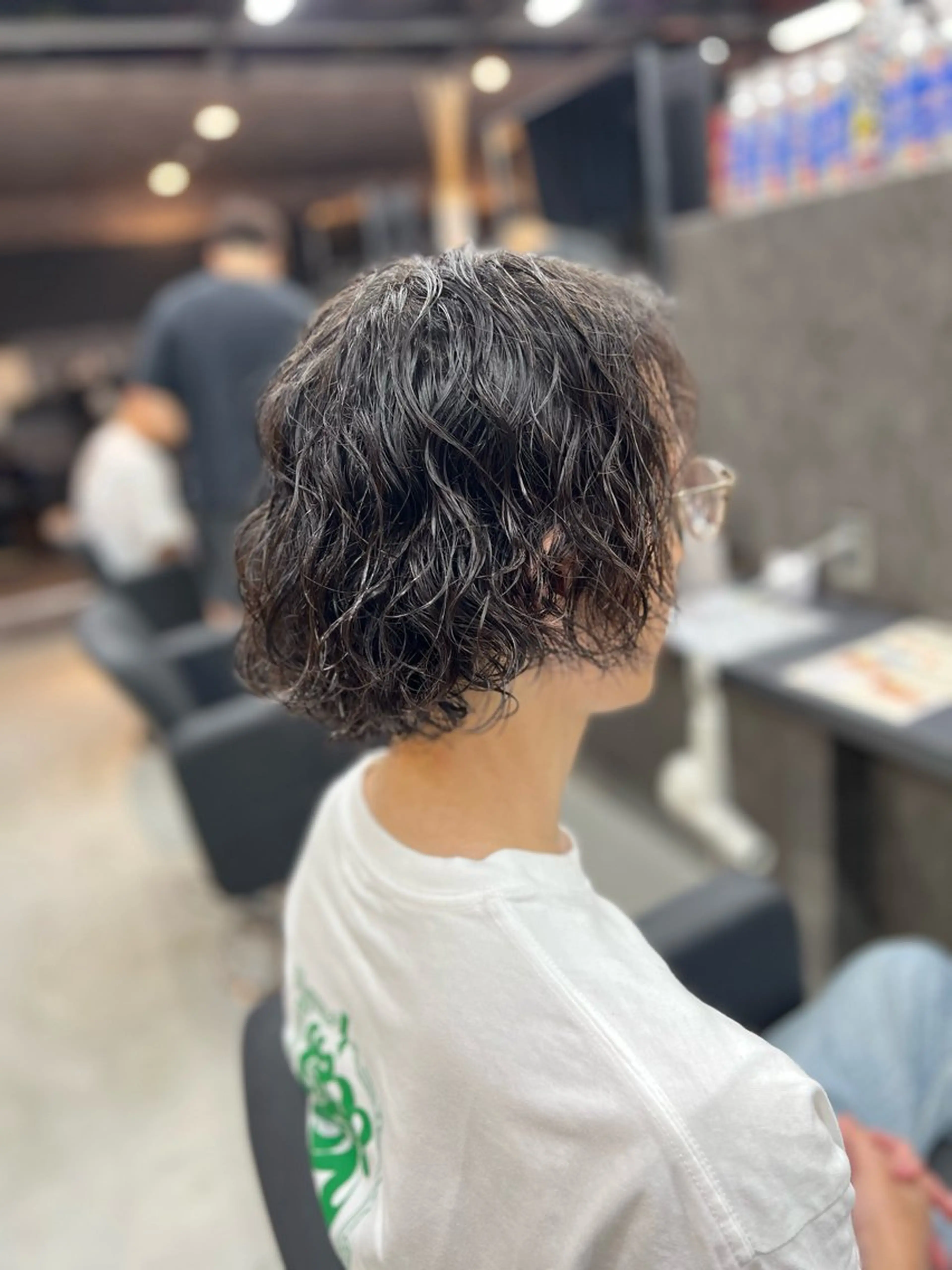 ミディアム パーマ メンズ 錦糸町/Men's cutパーマ石川史弥のヘアスタイル