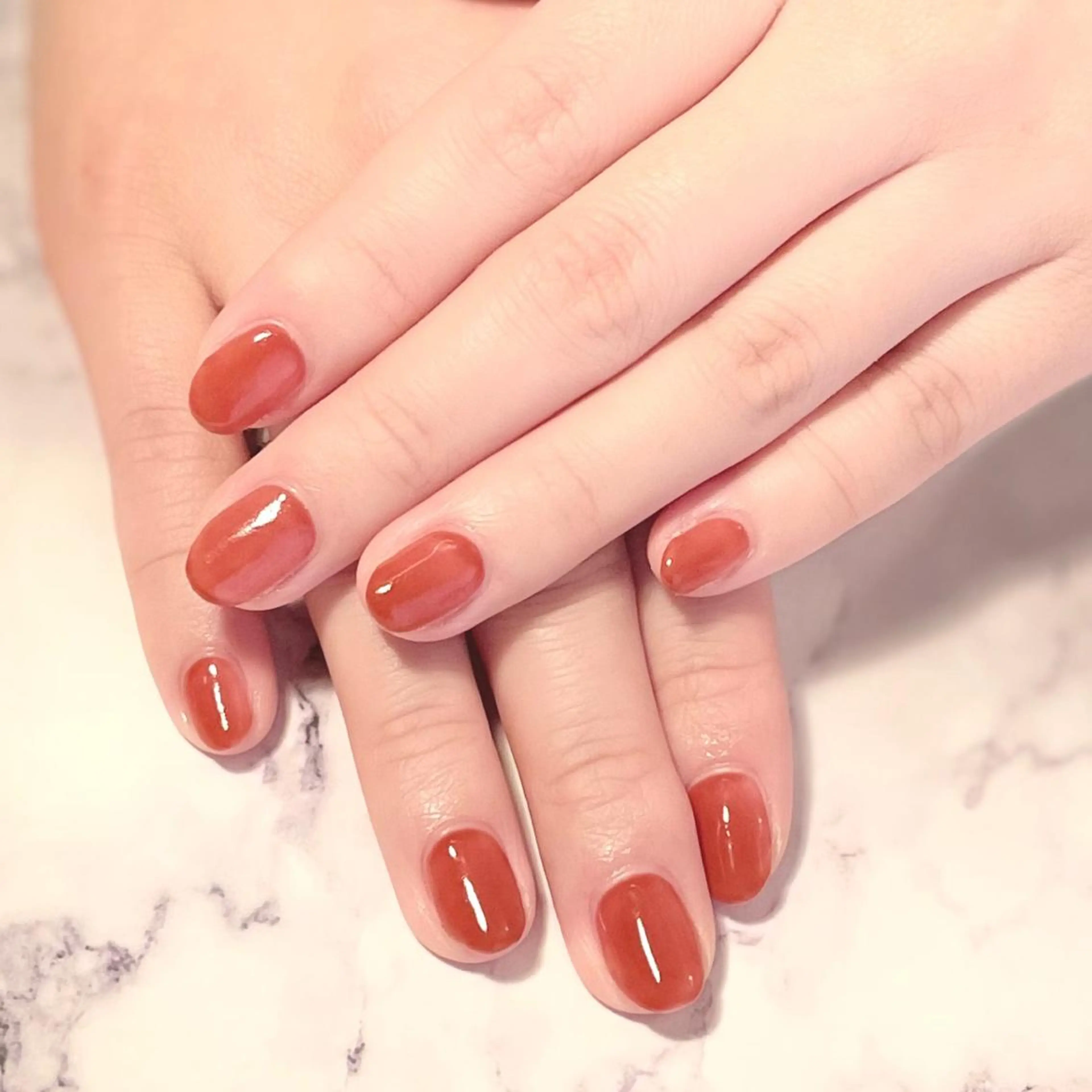 ネイル ワンカラーネイル KOMINE TOMOKOのネイルデザイン