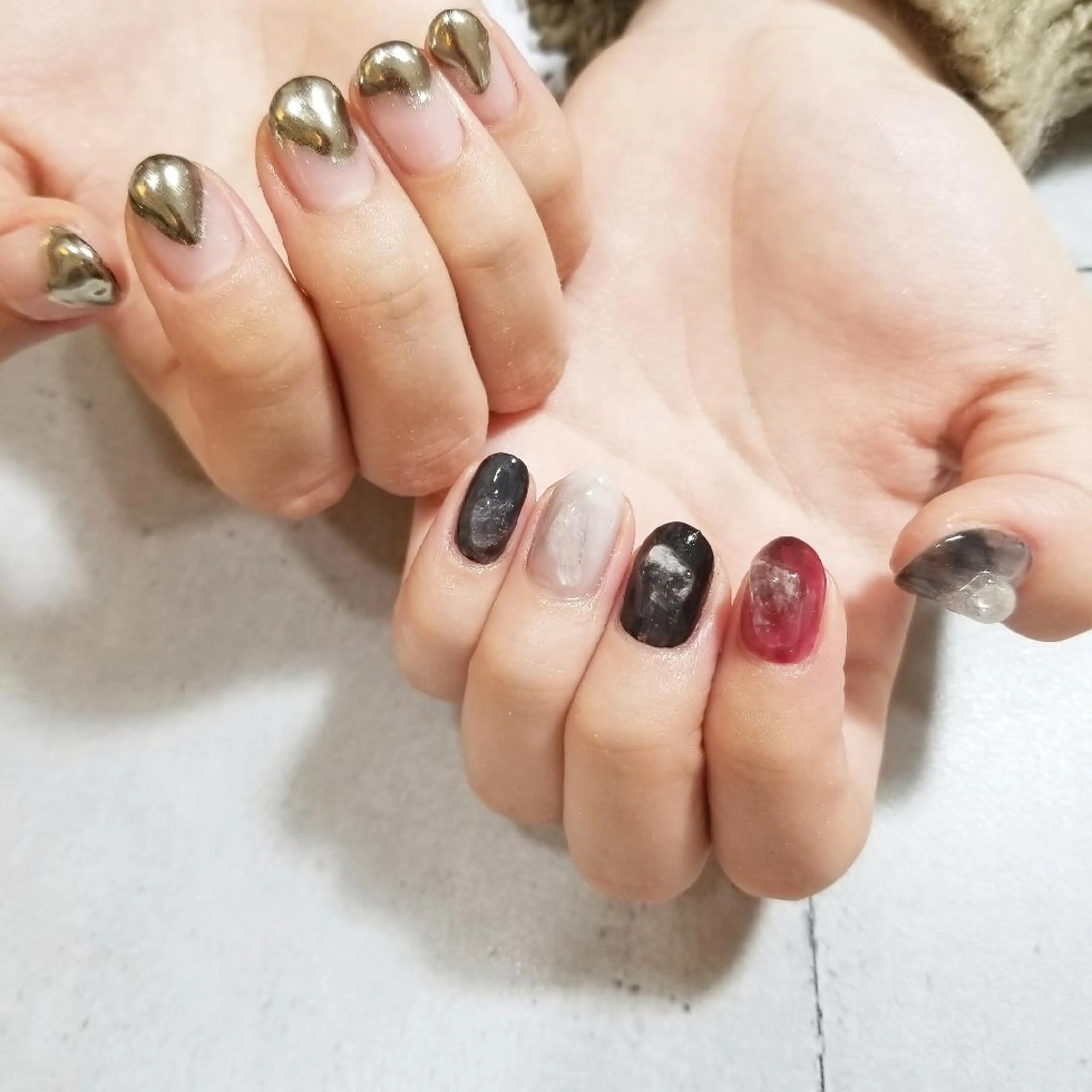 ネイル アートネイル nijiiro🌈 サトウのネイルデザイン