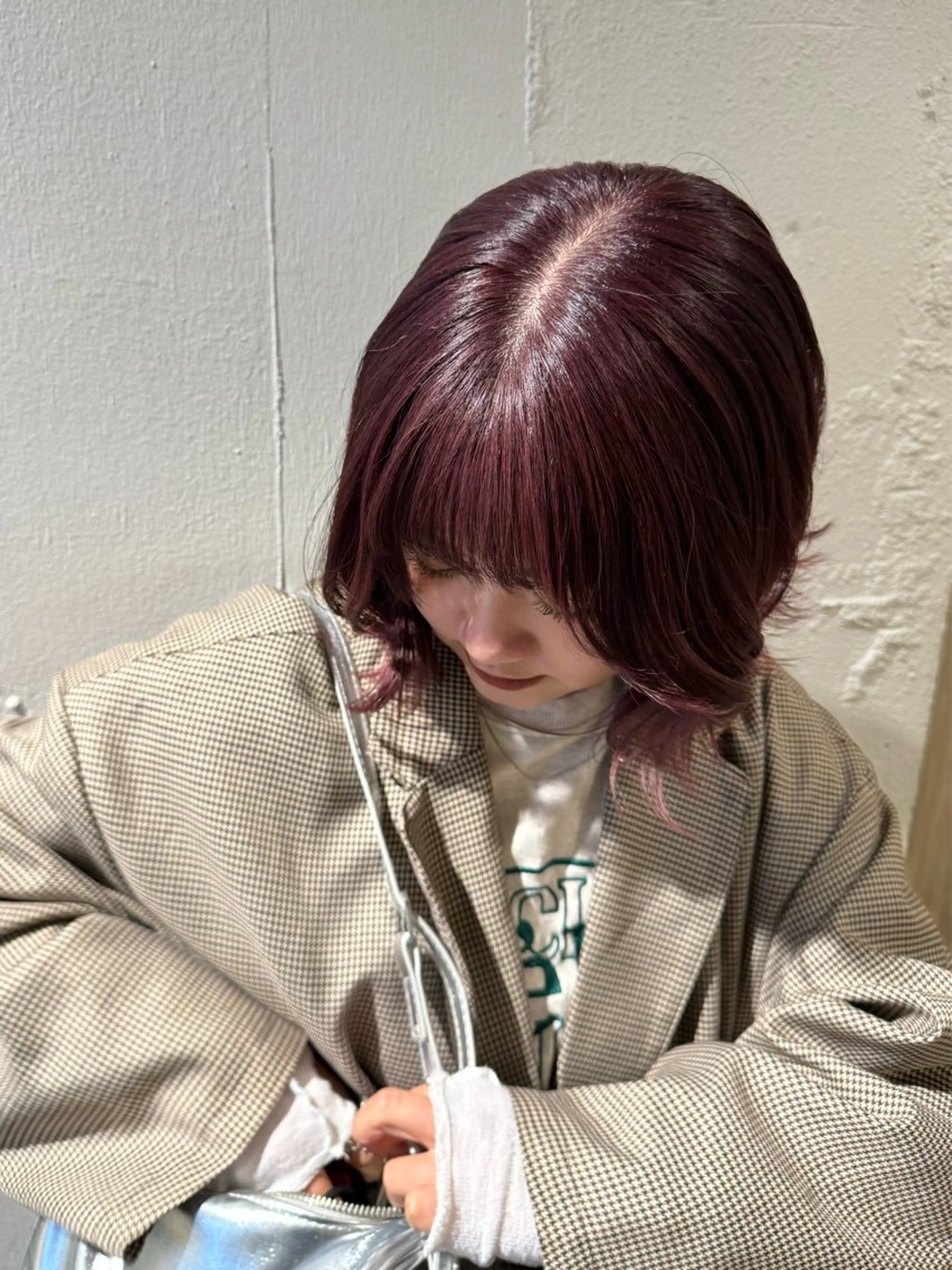 カラー ラベンダーカラー ピンクカラー ピンクラベンダー 🍪ﾖｼｲﾊﾙﾈ🍪 ﾗﾍﾞﾝﾀﾞｰｶﾗｰのヘアスタイル