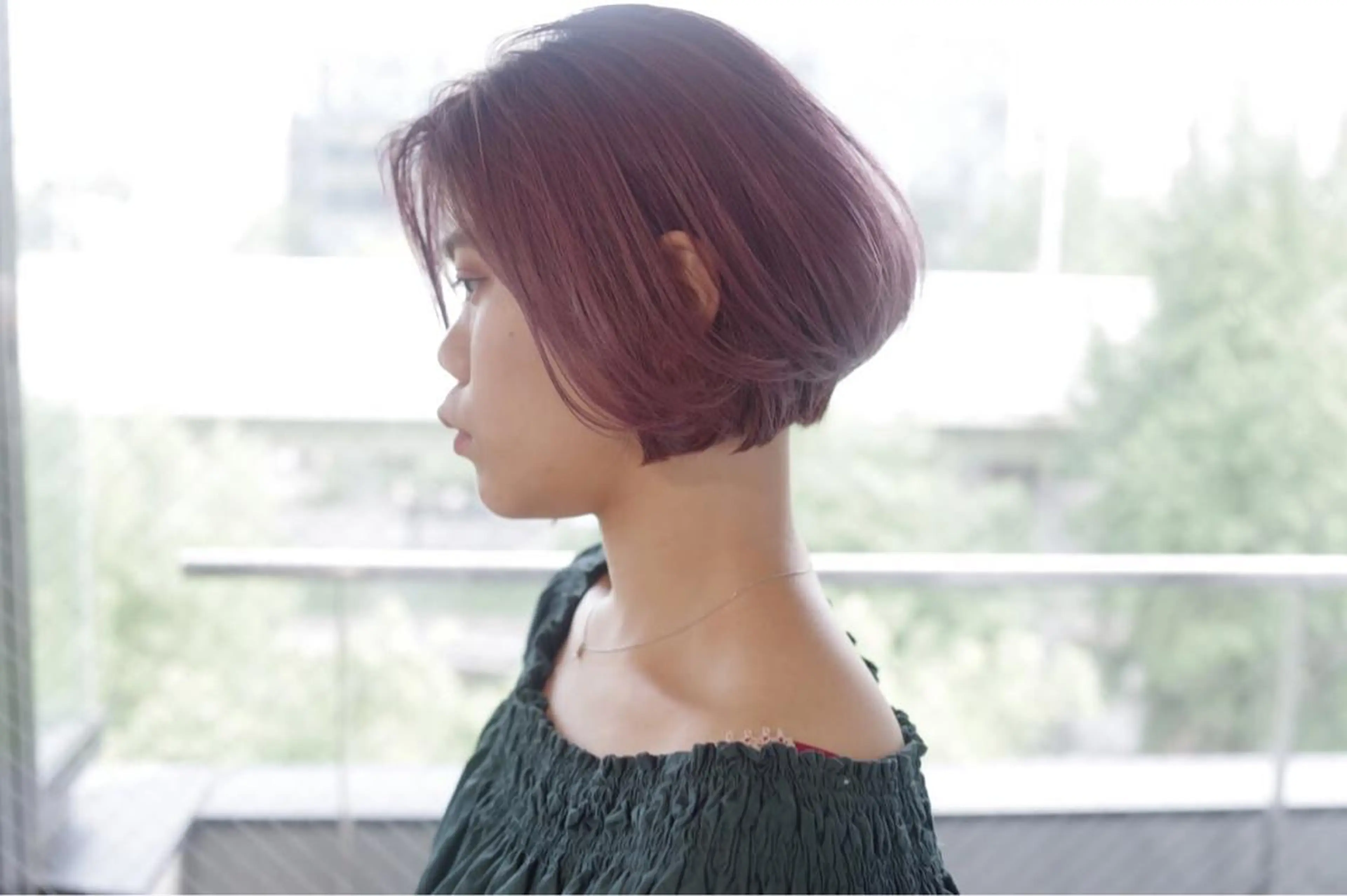 ショート カラー クセ毛お悩みの方 四宮桂佑のヘアスタイル