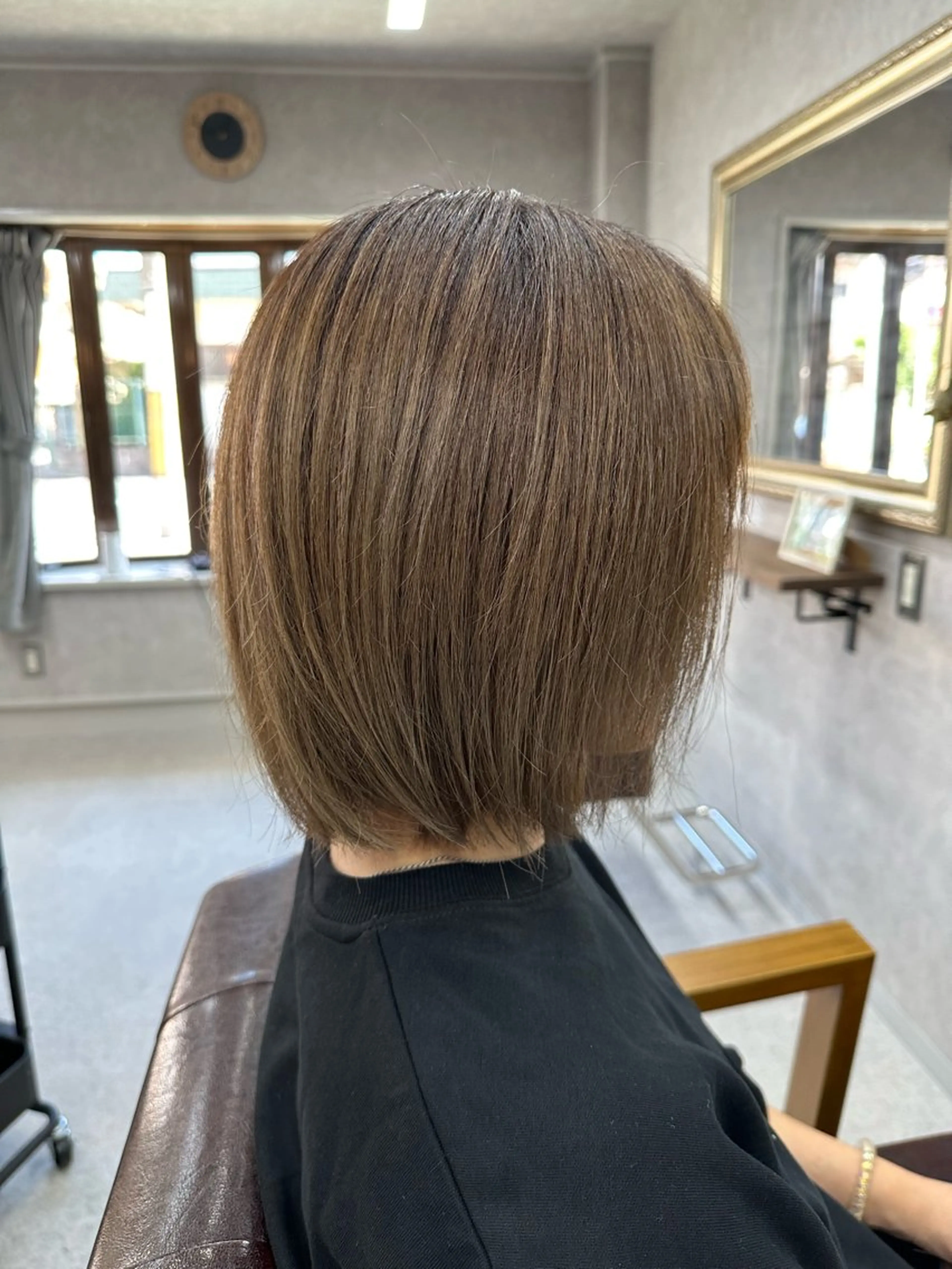 ショート カラー カット ヘアカラー トリートメント Lien 深井店のヘアスタイル