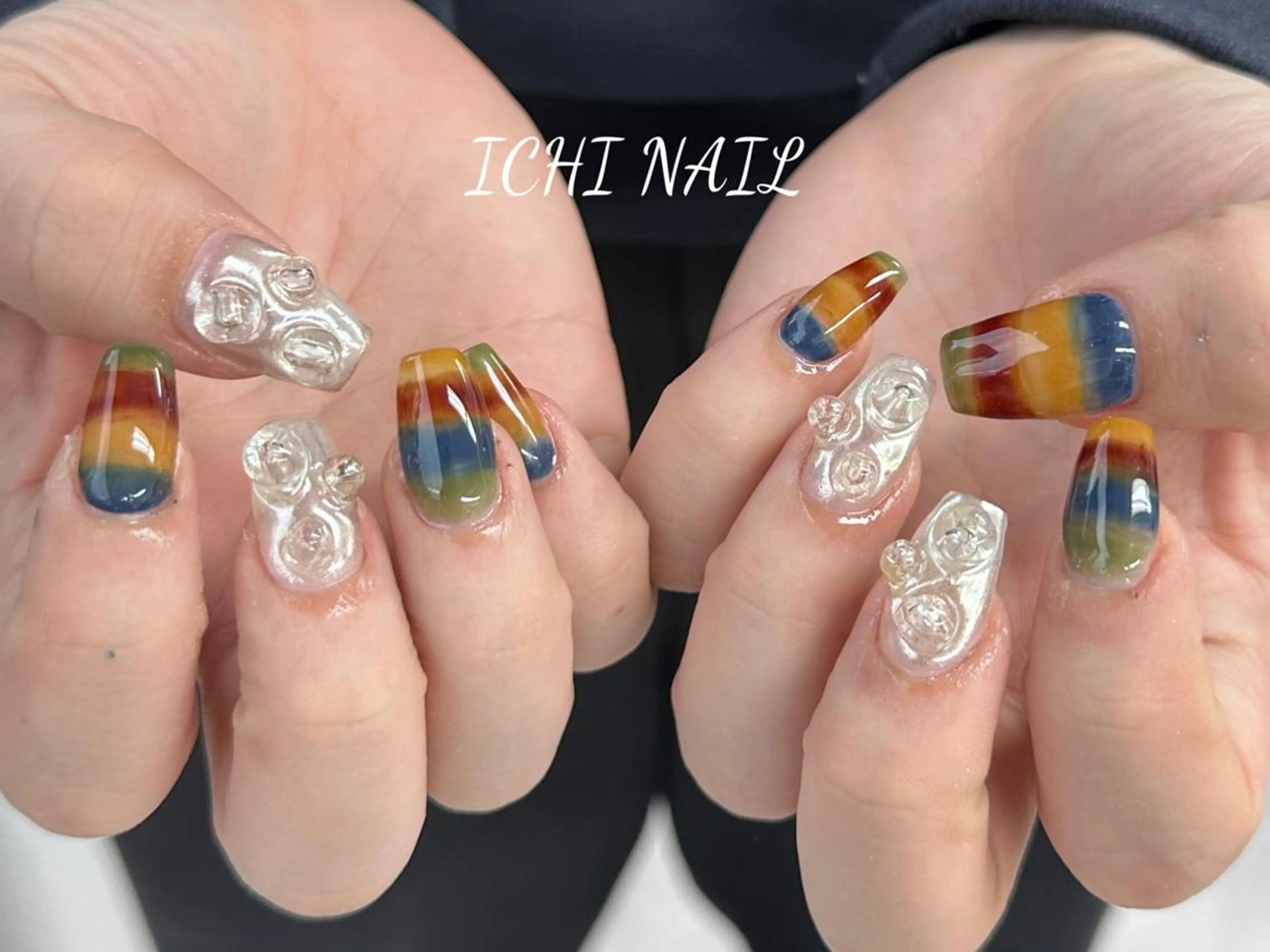 ネイル ハンドネイル 🍪 YOSHI🧋のネイルデザイン