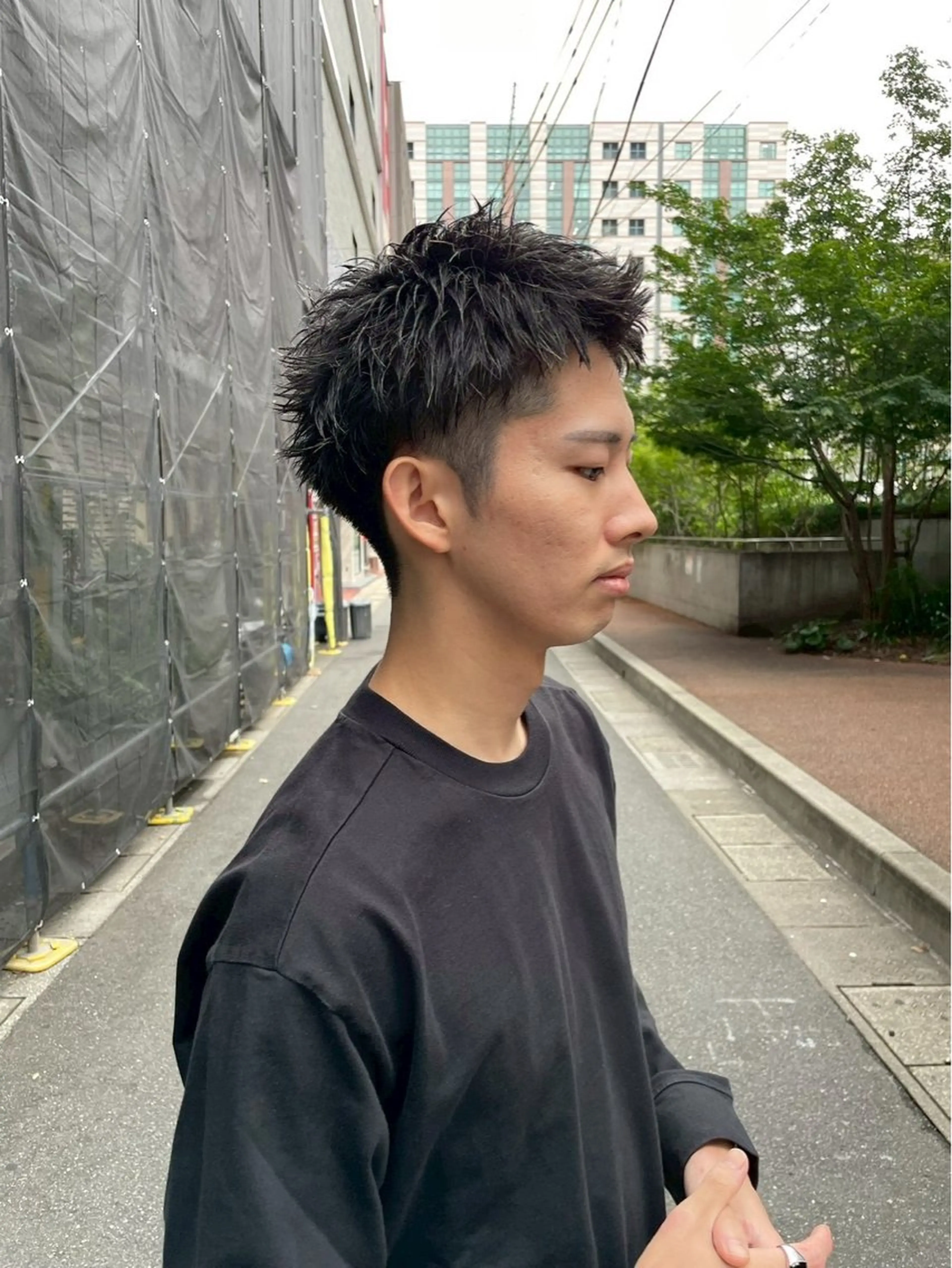 メンズ Ryu icon.博多のヘアスタイル