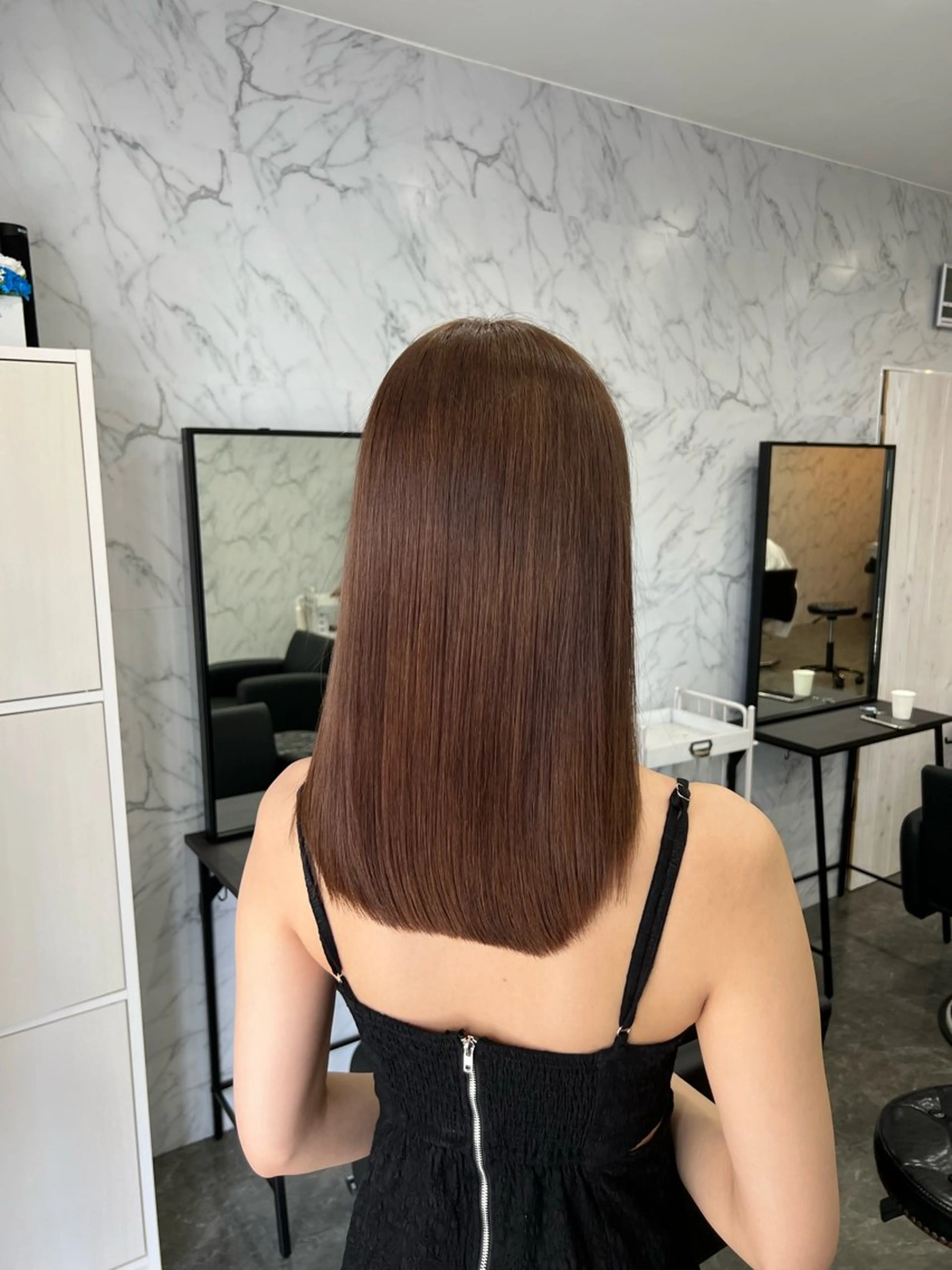 ミディアム ヘアカラー 秋葉原　柏木絢汰 ✨当日予約okのヘアスタイル