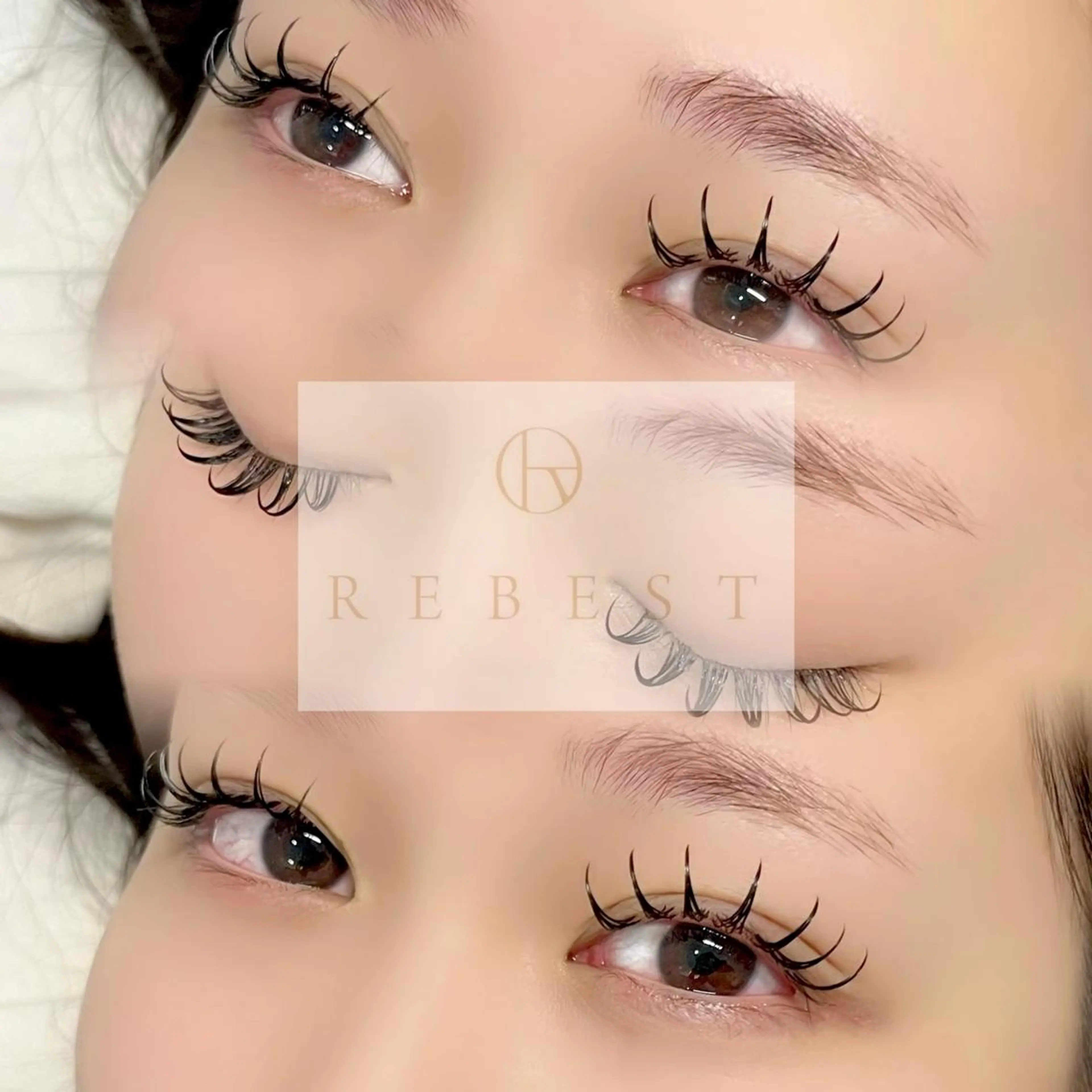 マツエク・マツパ ＲＥＢＥＳＴ ｅｙｅｌａｓｈのマツエク・マツパデザイン