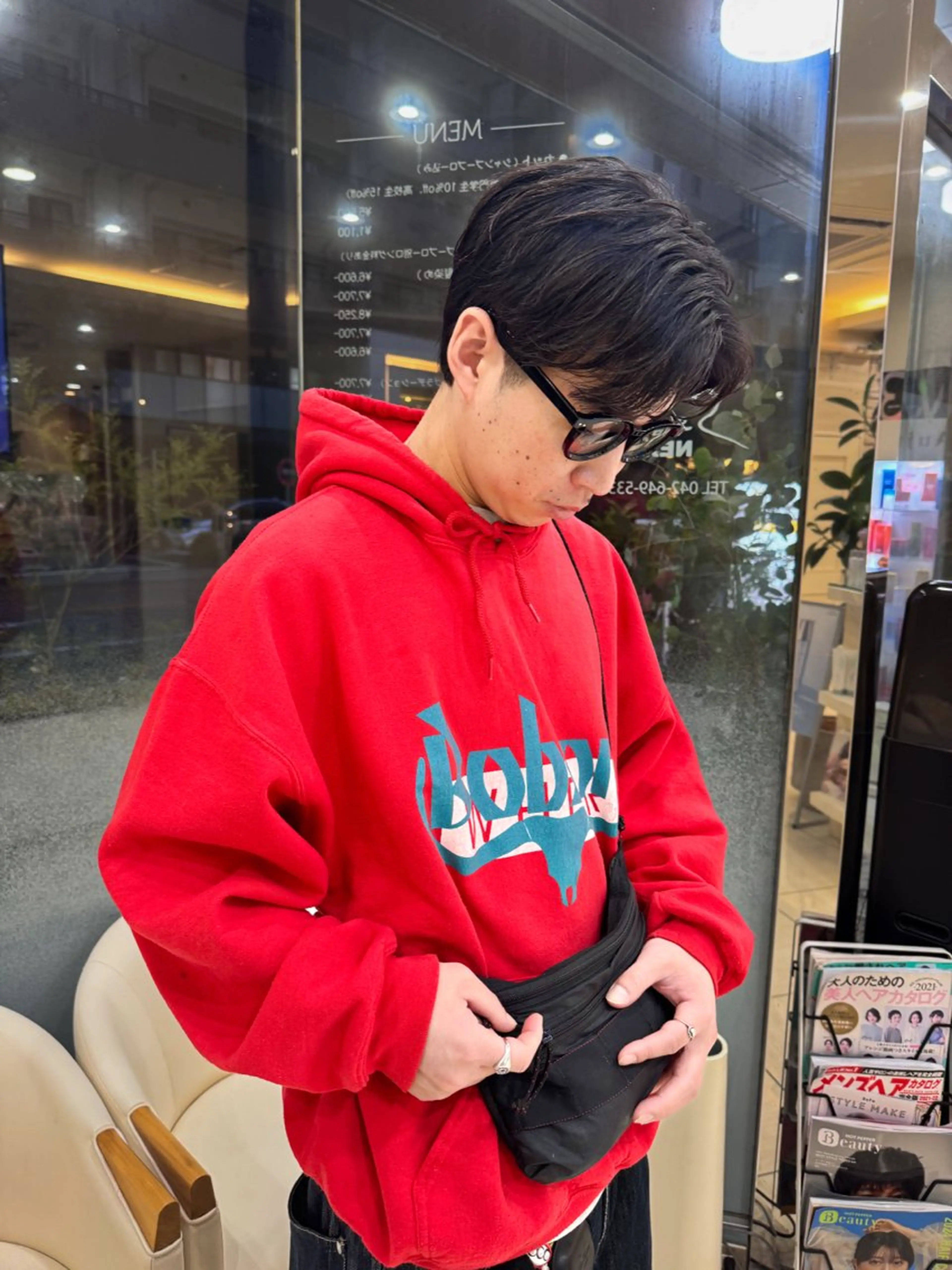 ショート パーマ メンズ メンズパーマ ニュアンスパーマ Seeknext // Rukaのヘアスタイル