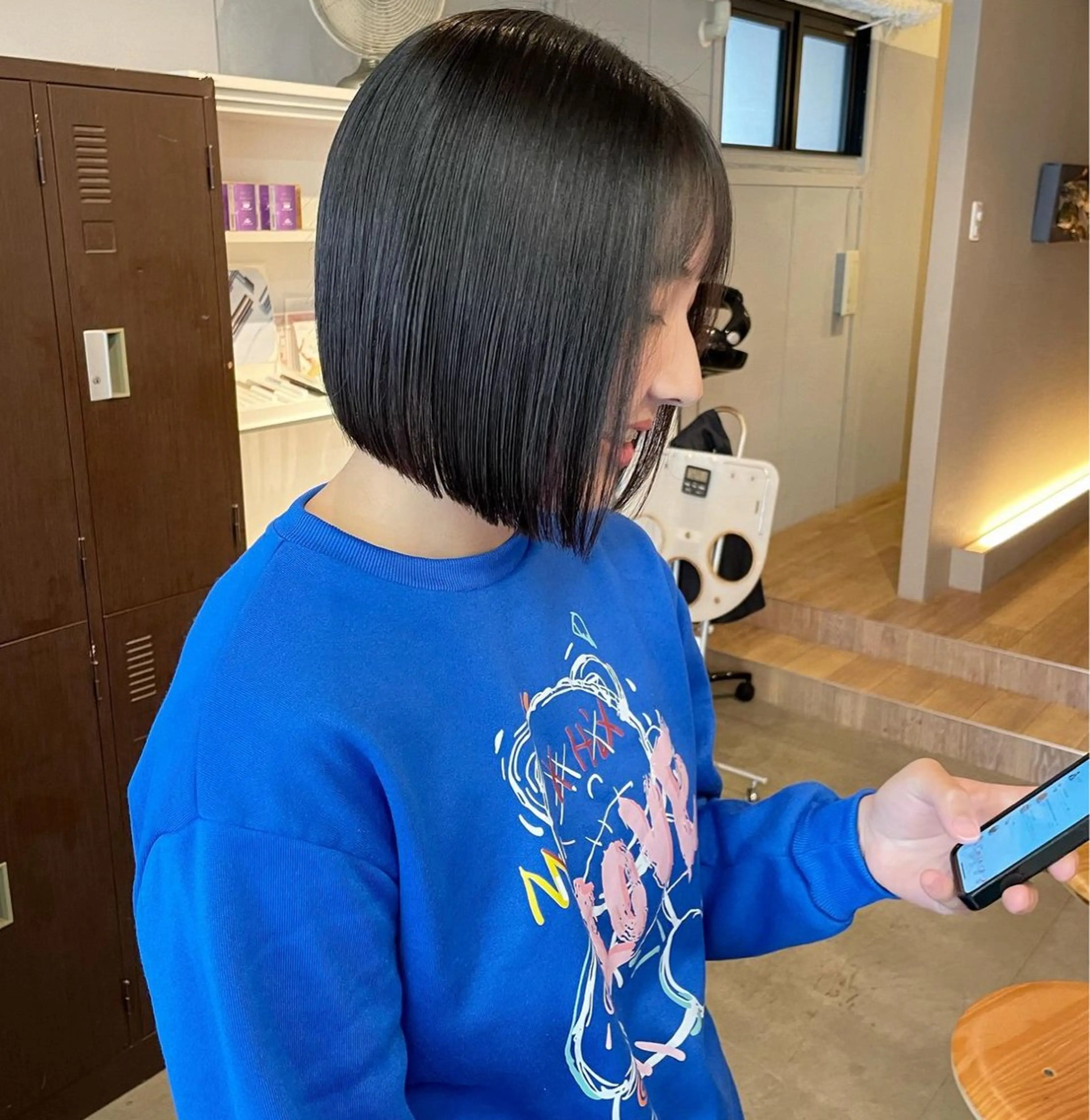 ショート ライツ オオサカのヘアスタイル