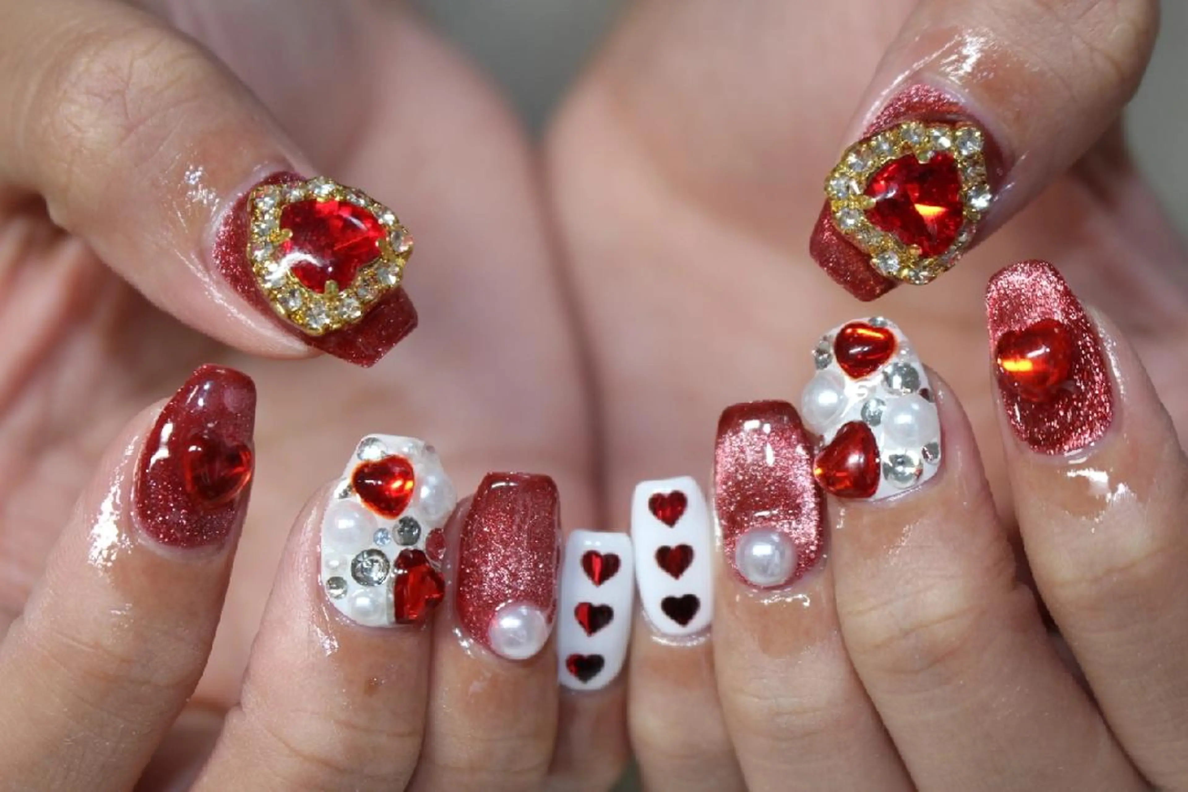 ネイル アートネイル ジェルネイル ミラーネイル 持ち込み ニュアンスネイル yu-a☆   柏ネイルのネイルデザイン