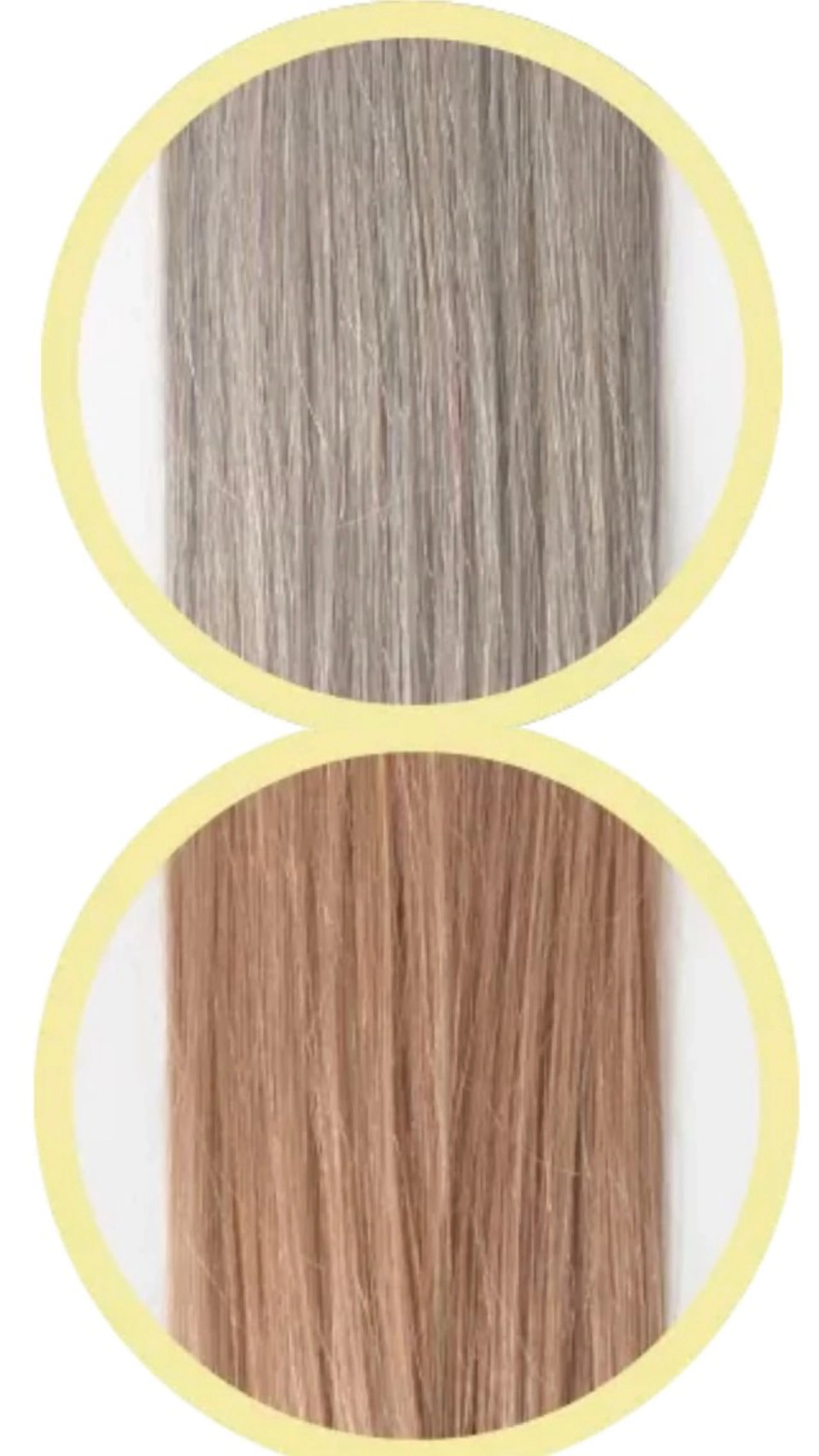 ロング カラー シールエクステ グラデーションカラー エクステ エクステ earth新宮 Jesikkaのヘアスタイル