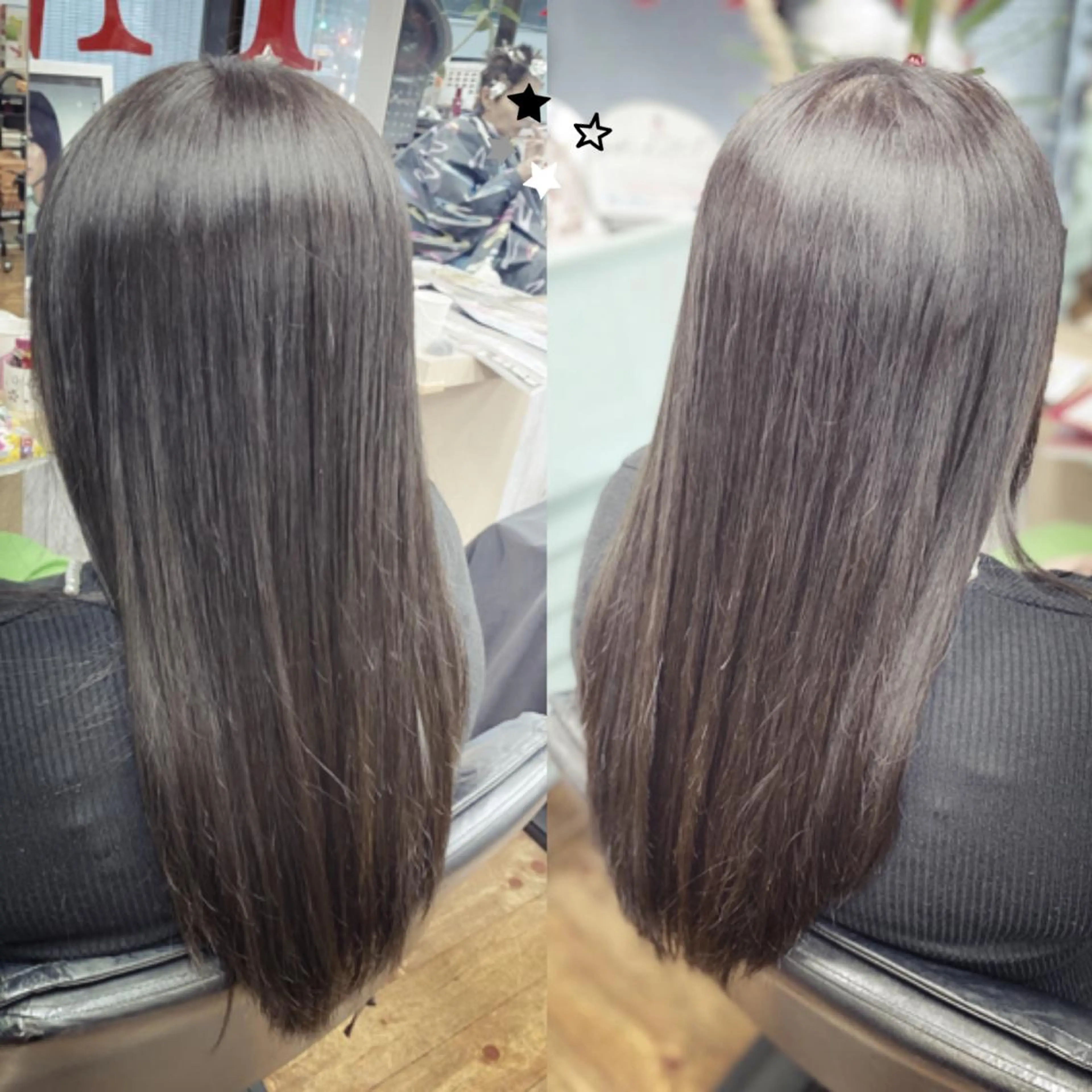 ロング カラー kimiwada maiのヘアスタイル