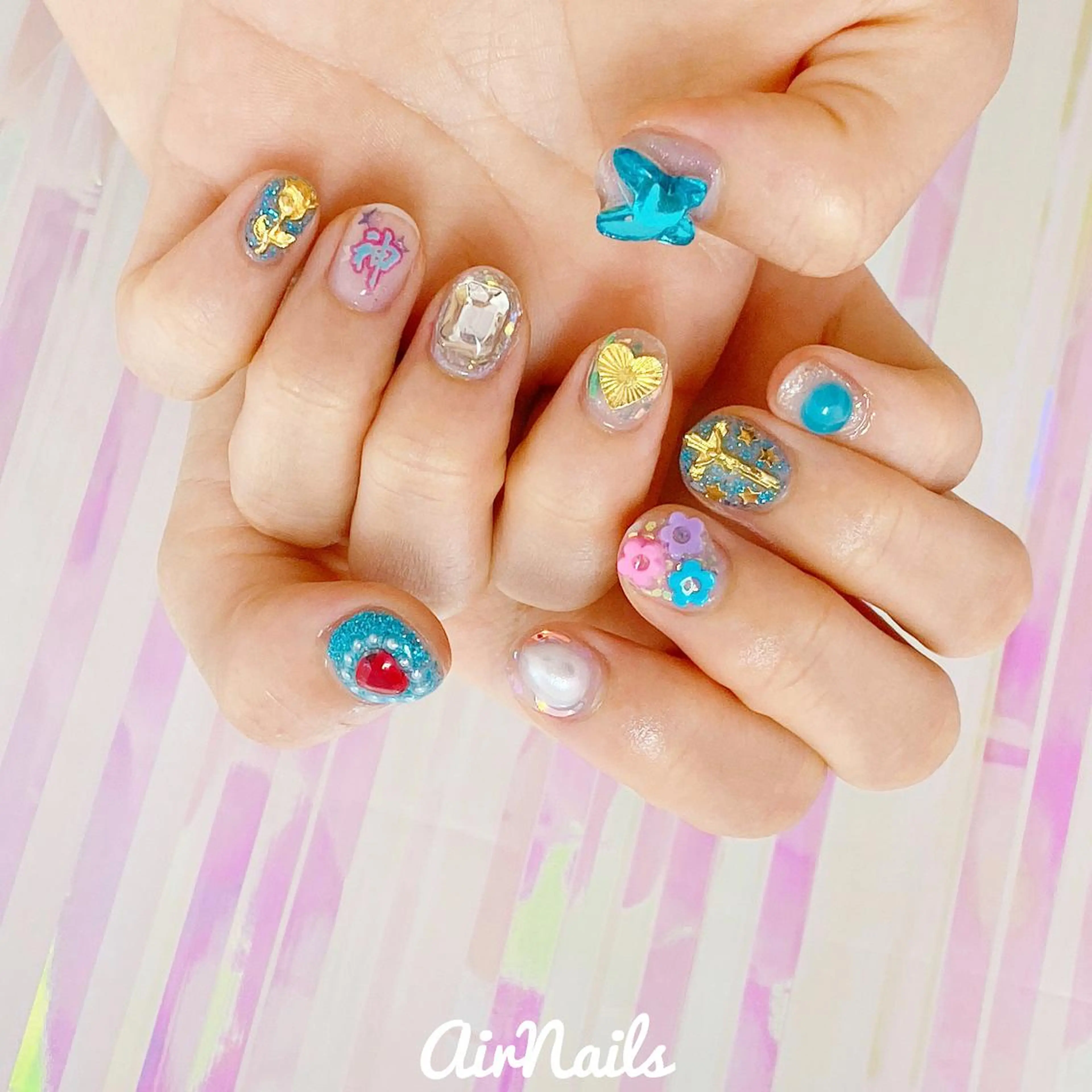 ネイル ハンドネイル フットネイル ♡ airnails ♡のネイルデザイン