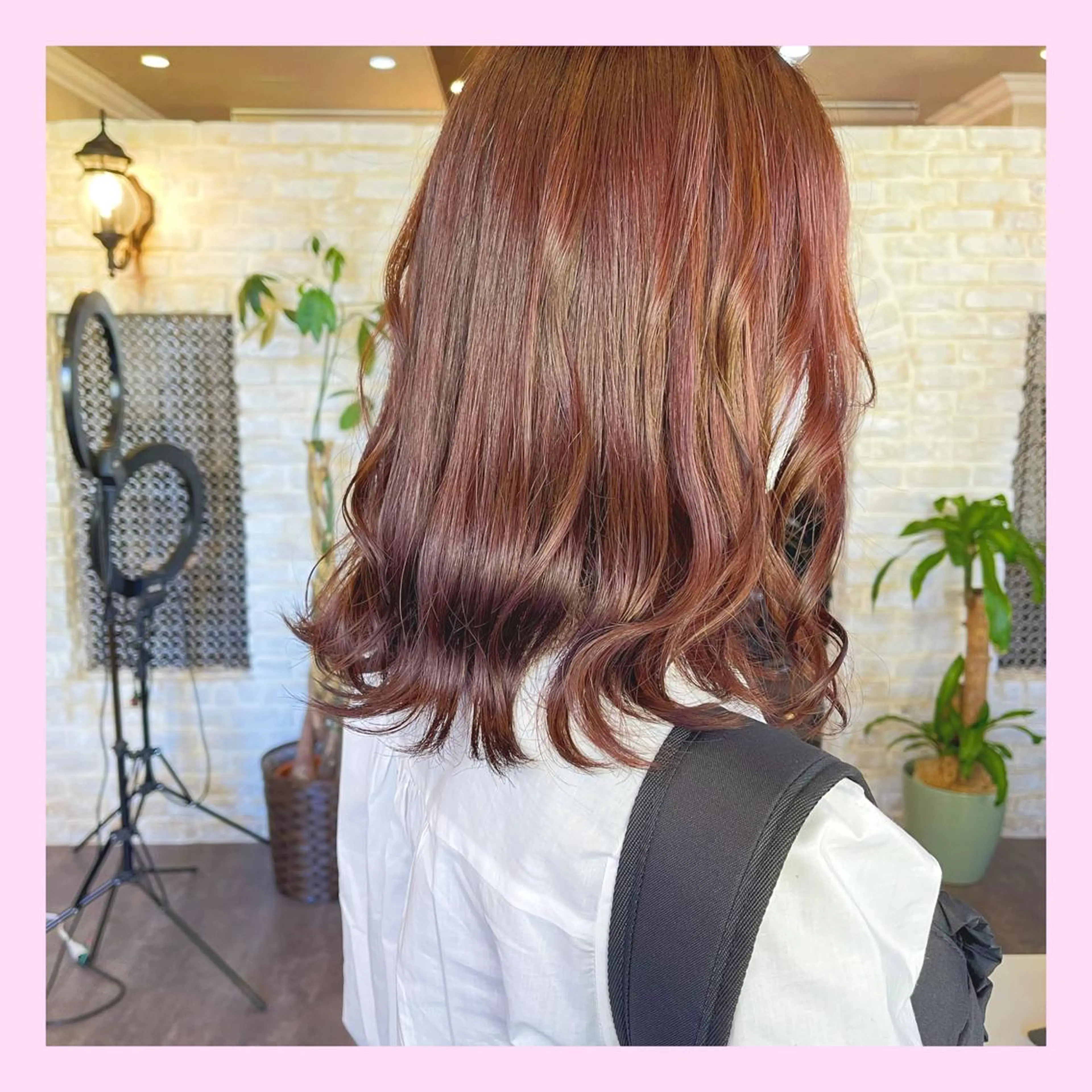 ミディアム カラー🫧アレンジ 🎀REIMIのヘアスタイル