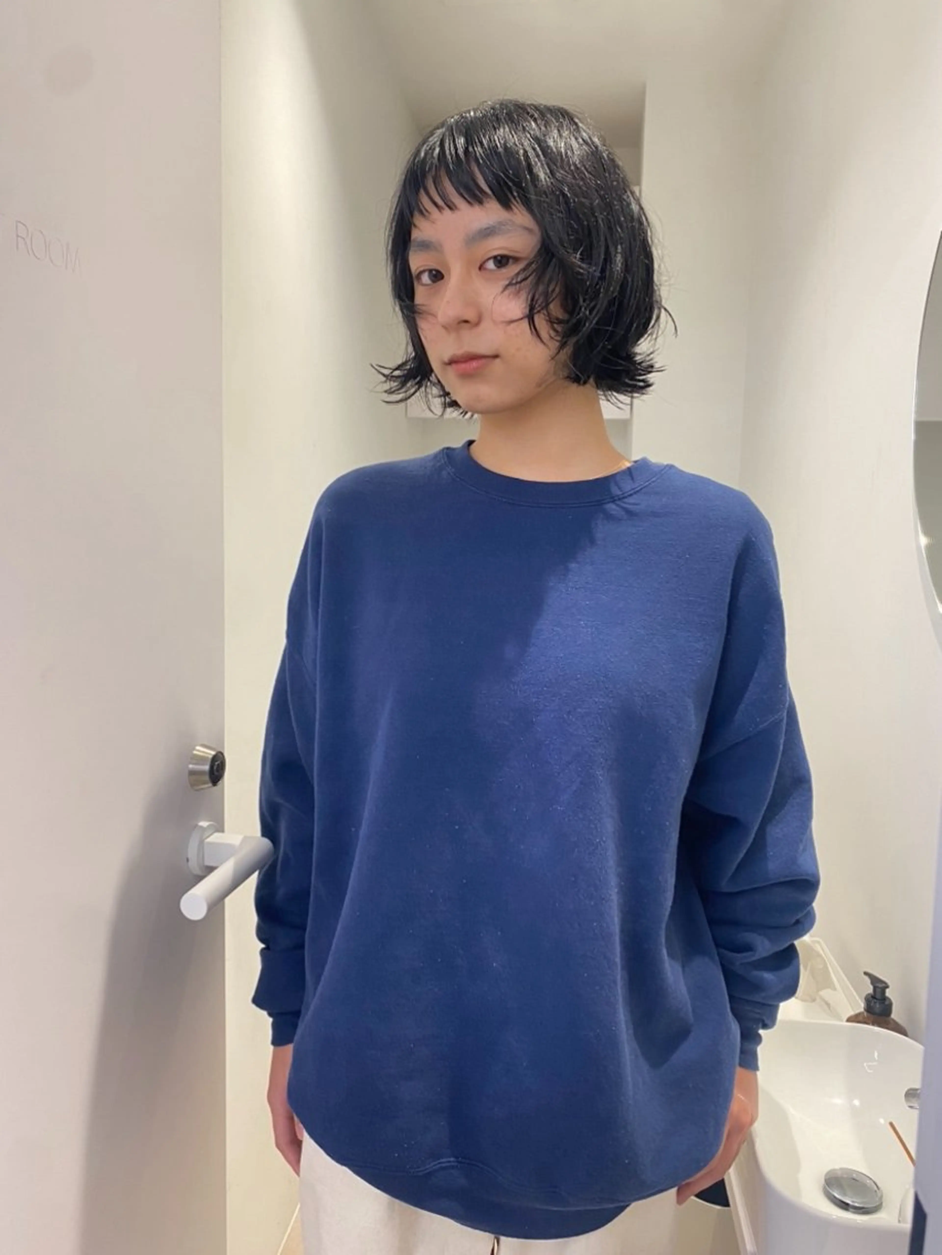 【ご新規様限定】カット＋コスメパーマ＋ケアトリートメント🩵の写真