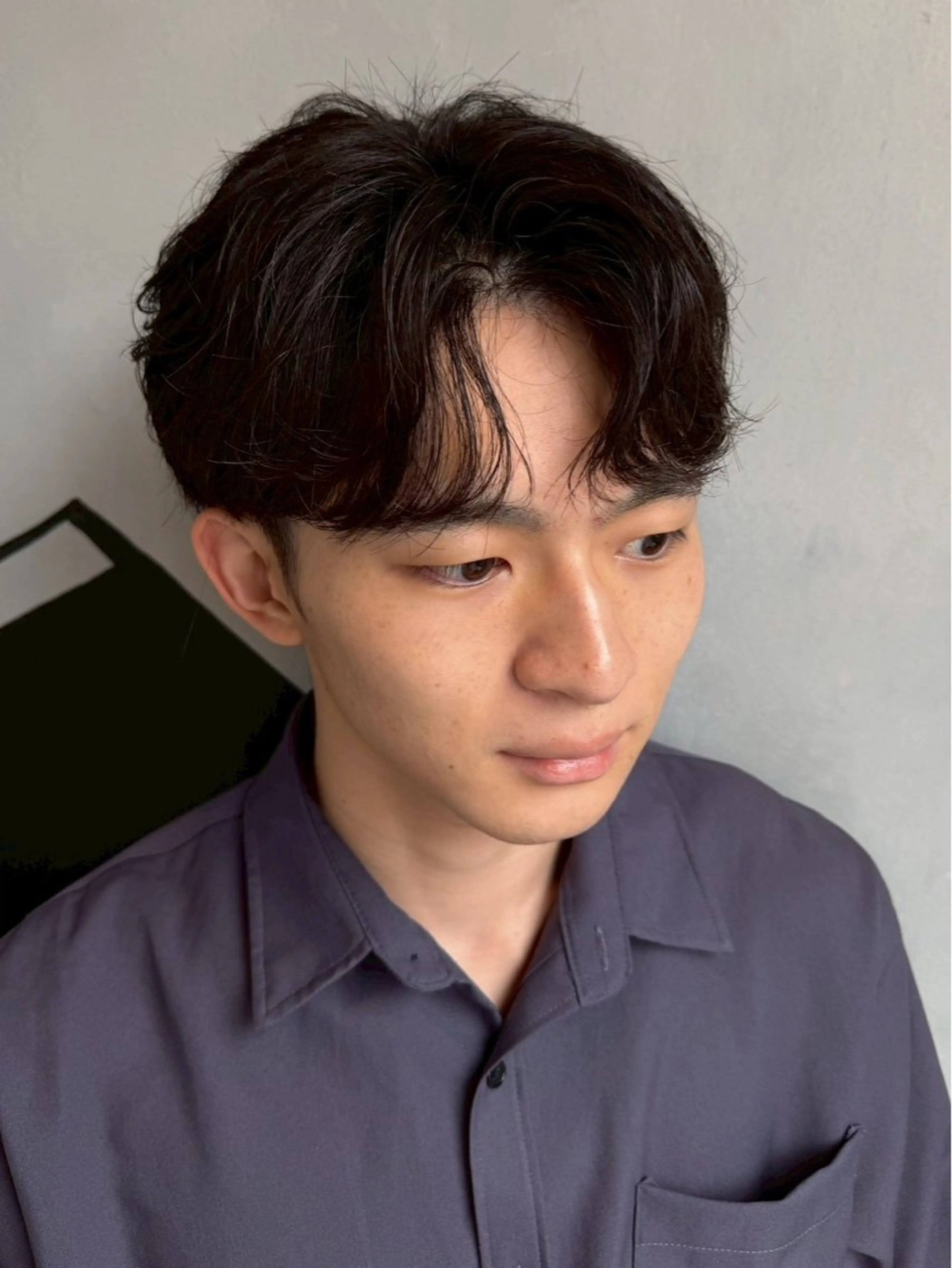 パーマ メンズ カット メンズ/ハイトーン 【yoshiki】のヘアスタイル